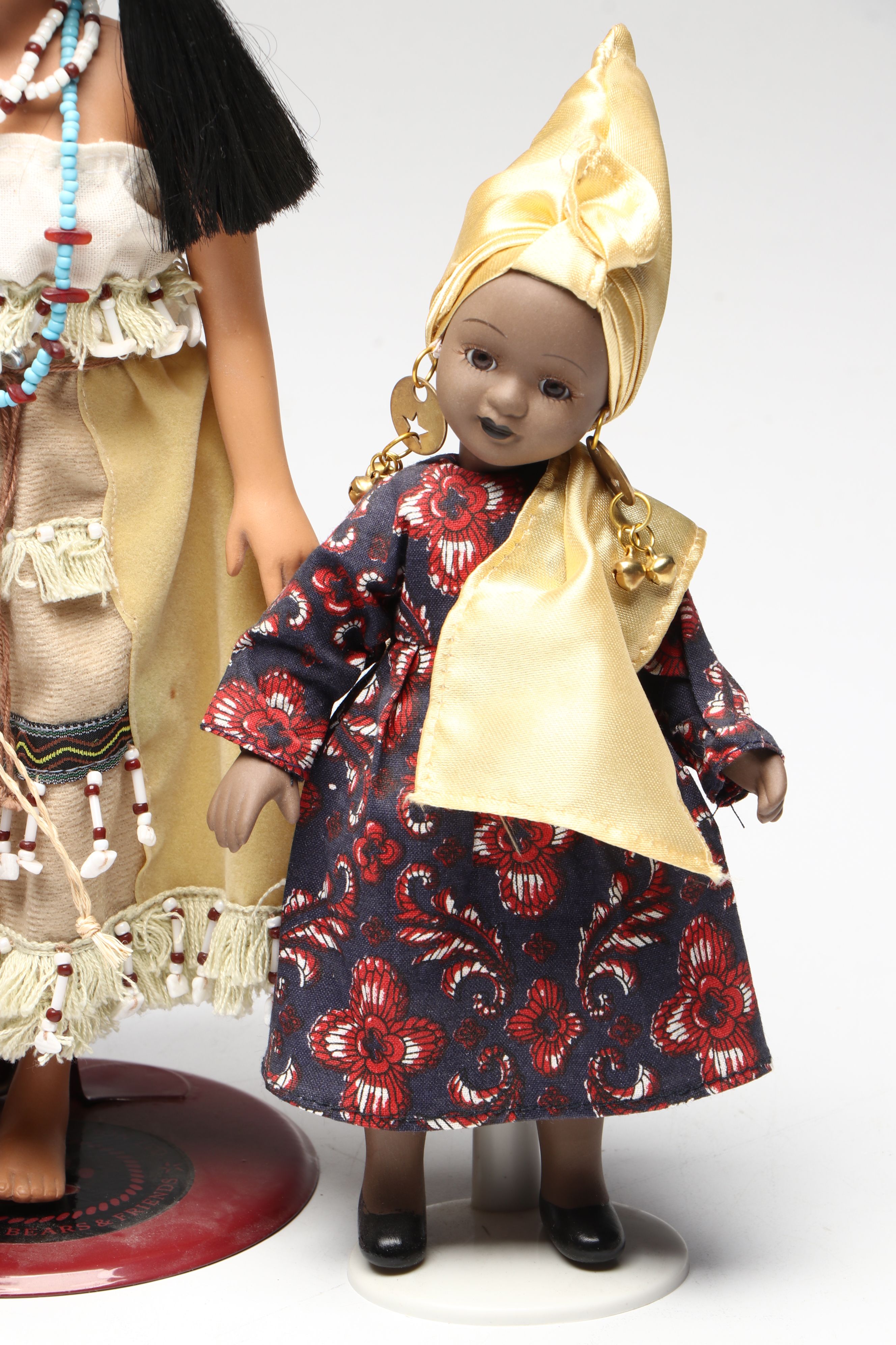 Ruben M. Tejada "Little Otter" Hupa Princess Doll and Other Dolls