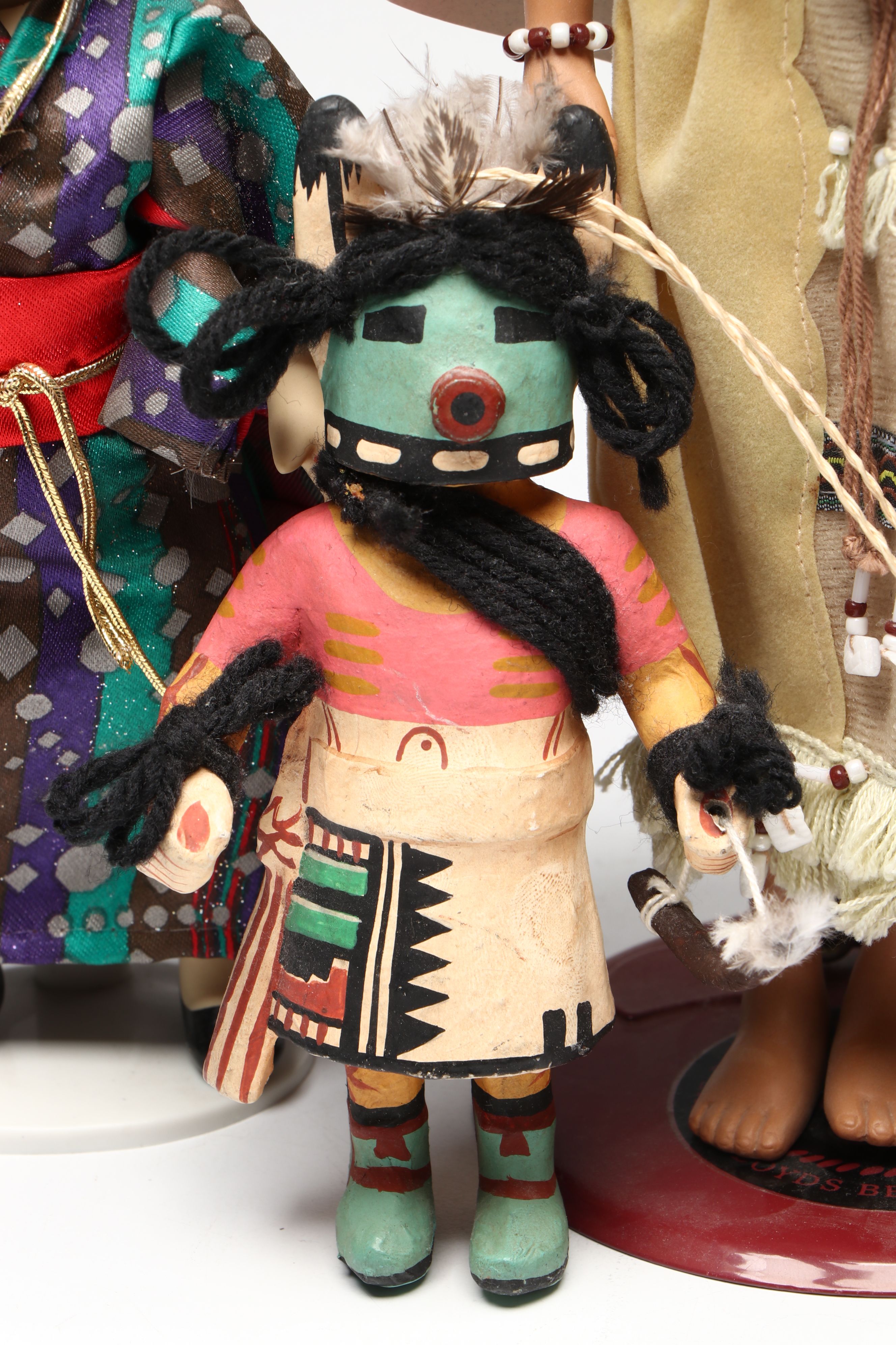 Ruben M. Tejada "Little Otter" Hupa Princess Doll and Other Dolls