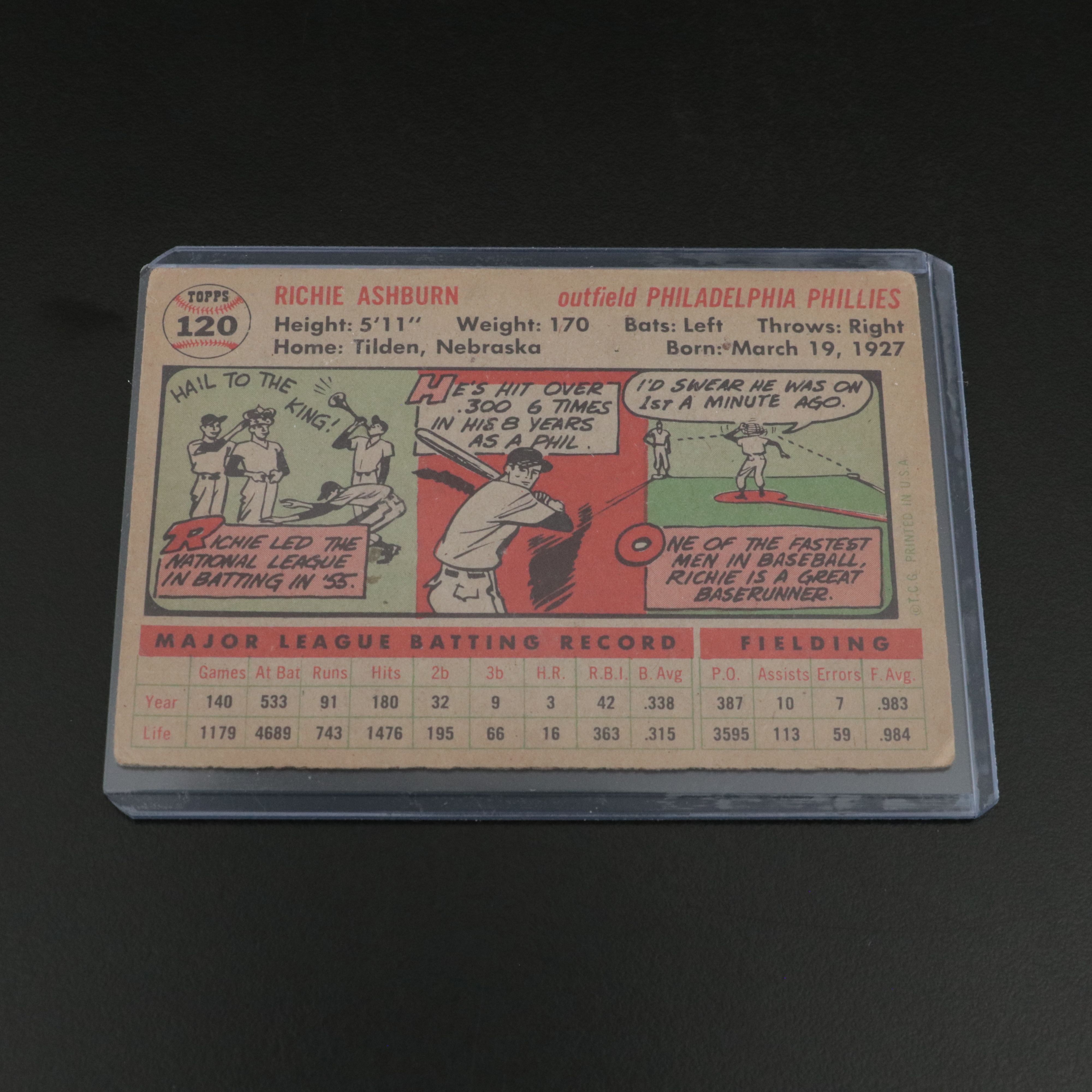 1956 Topps Baseball Cards with Ernie Banks, Duke Snider, and More