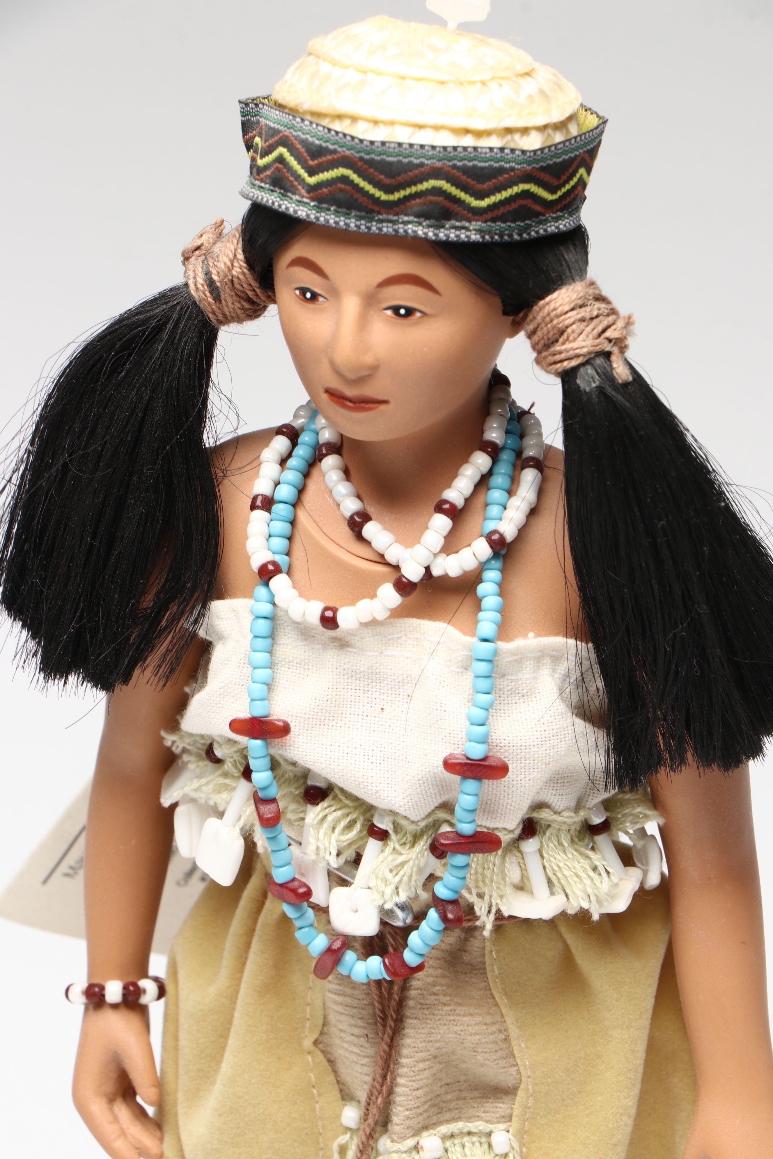 Ruben M. Tejada "Little Otter" Hupa Princess Doll and Other Dolls