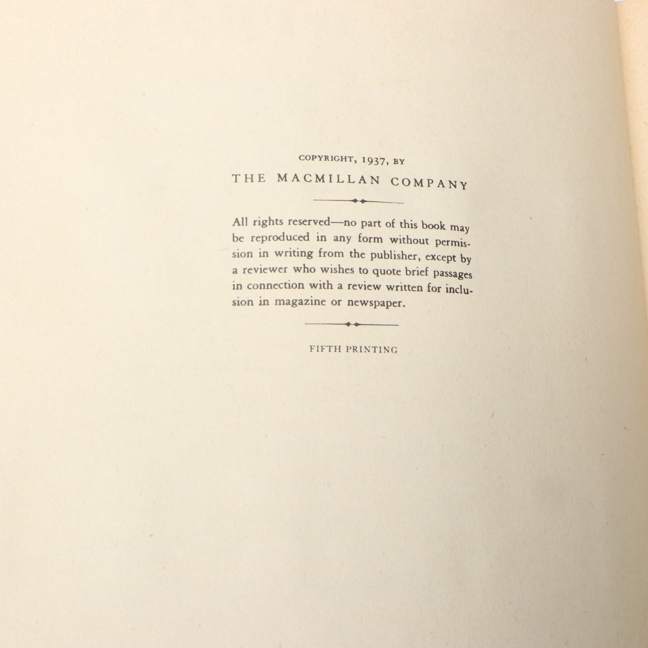 Fifth Printing "The Birds of America" by John James Audubon and More