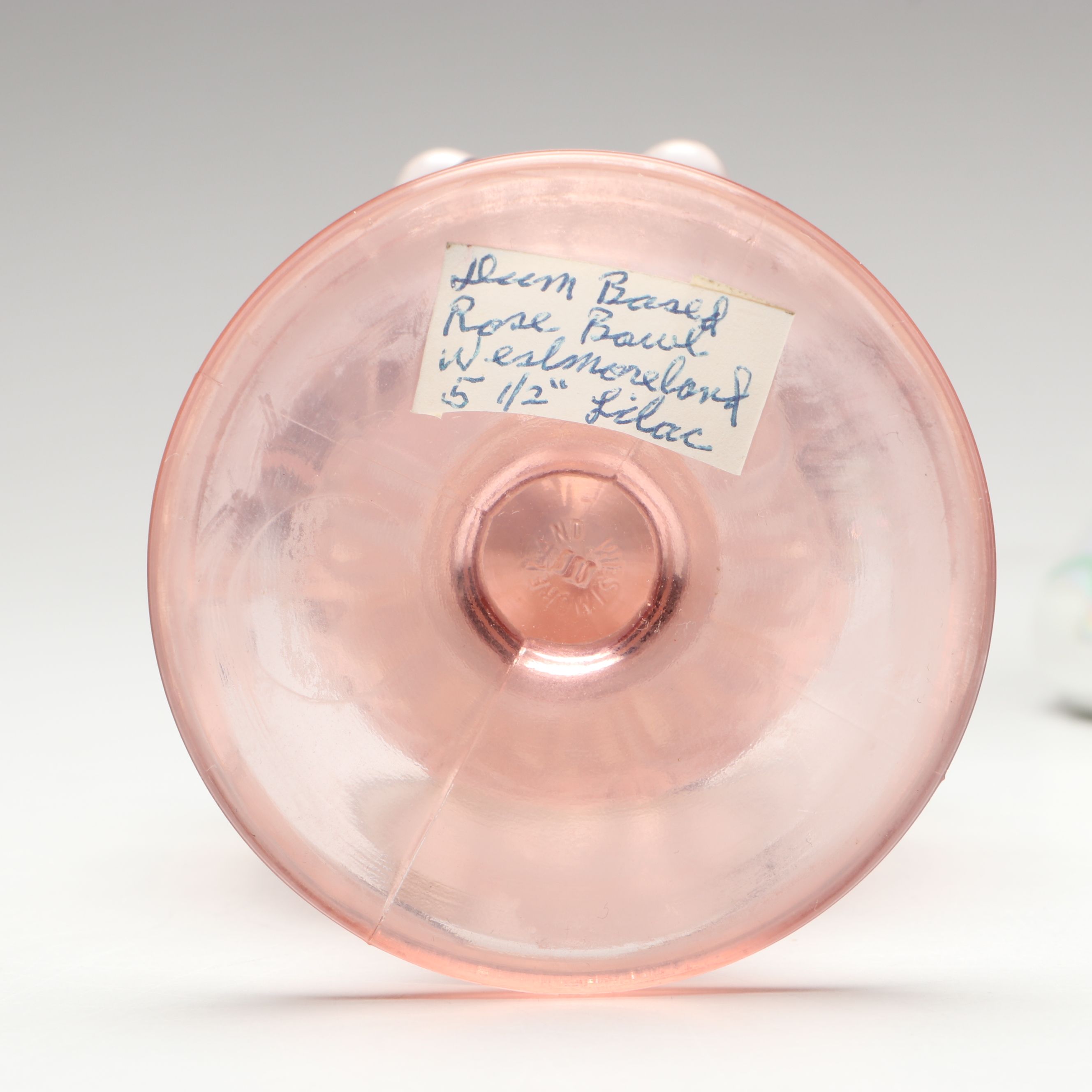 Fenton Hand-Painted Jack-in-the-Pulpit and Other Glass Table Accessories