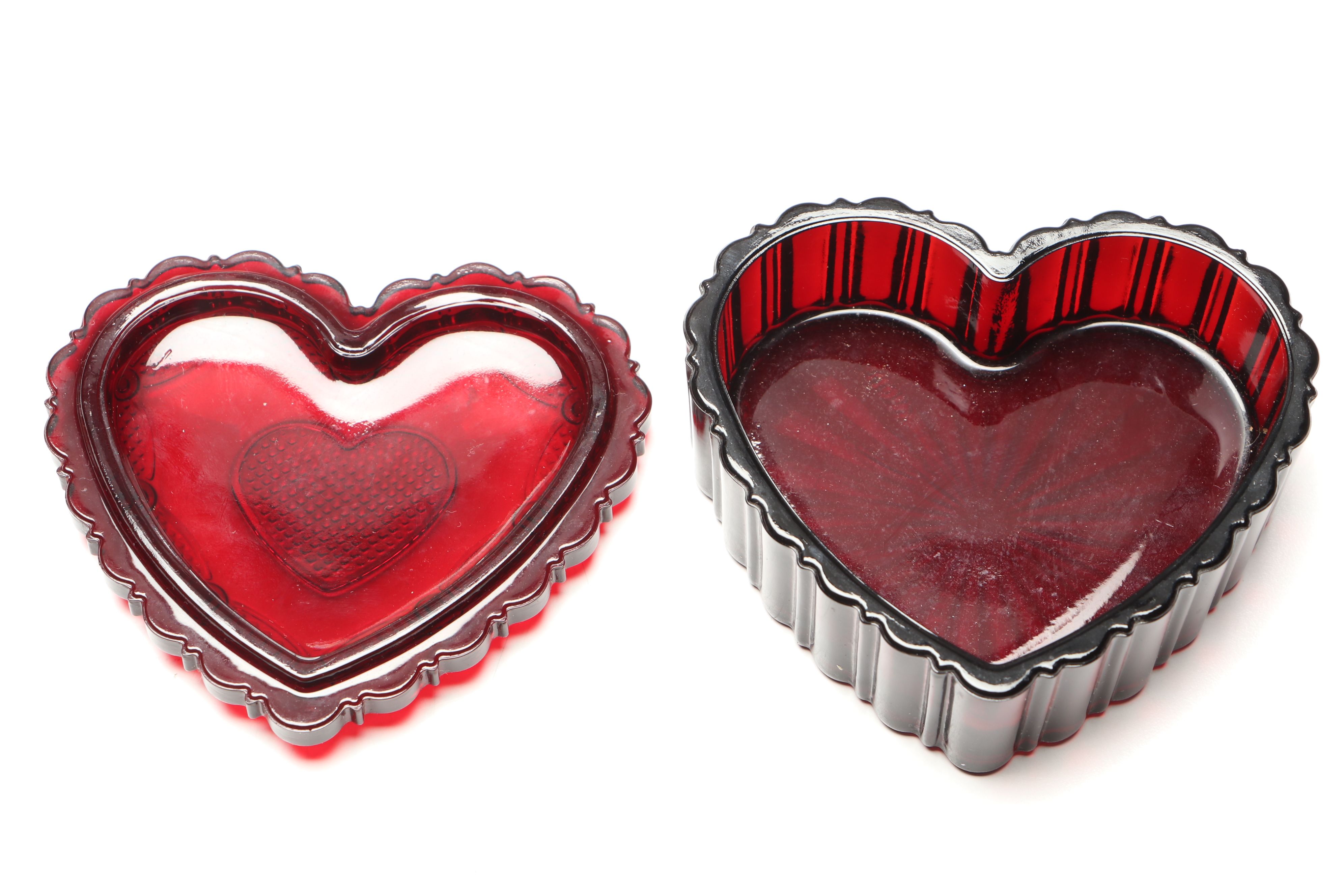 Fenton Hand-Painted Jack-in-the-Pulpit and Other Glass Table Accessories