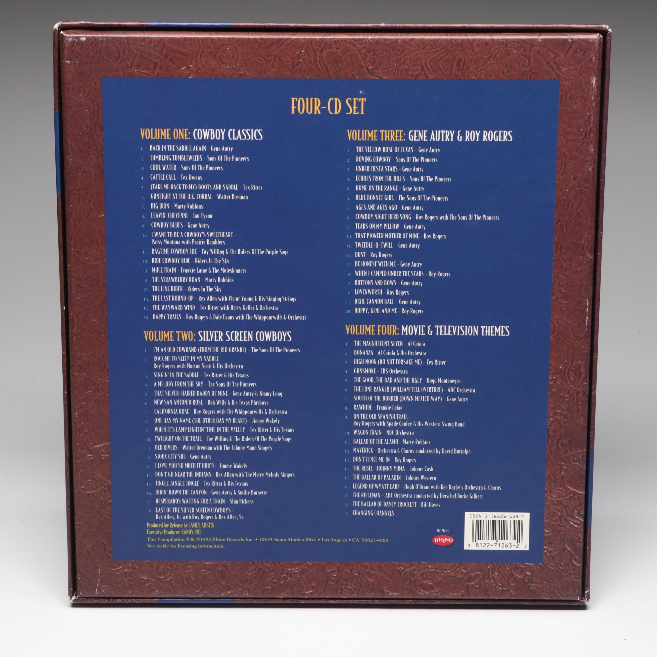 "Songs of the West" Four-CD Set