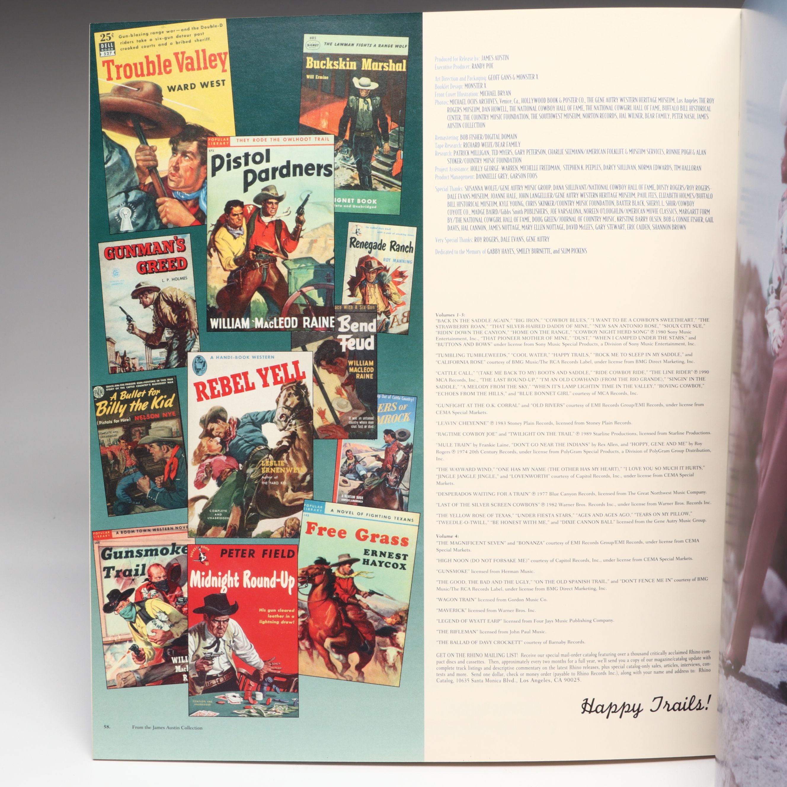 "Songs of the West" Four-CD Set