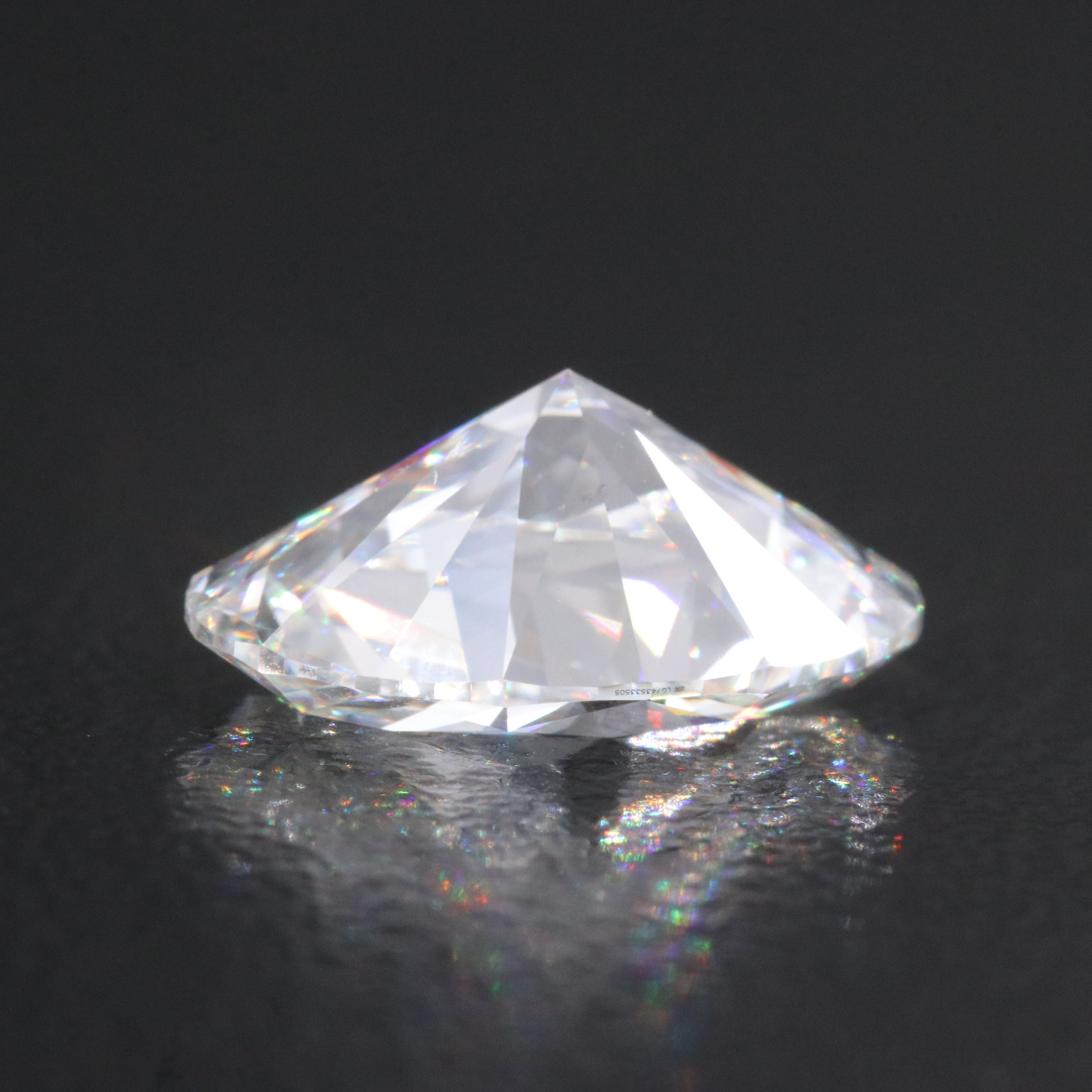 Loose 3.08 CT Lab Grown Diamond with IGI Report