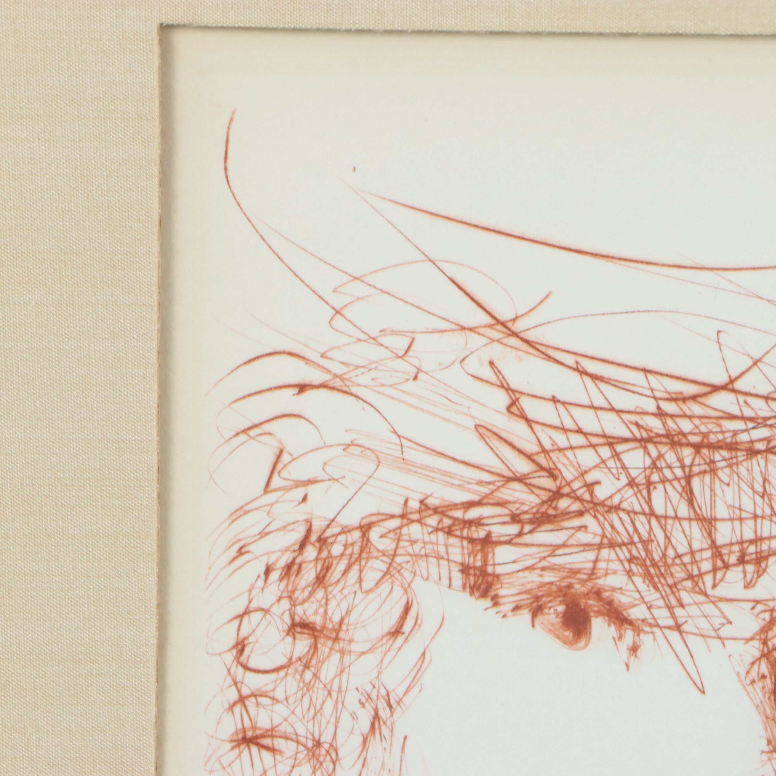 Salvador Dalí Restrike Etchings "Rembrandt van Rijn" and "Michelangelo"