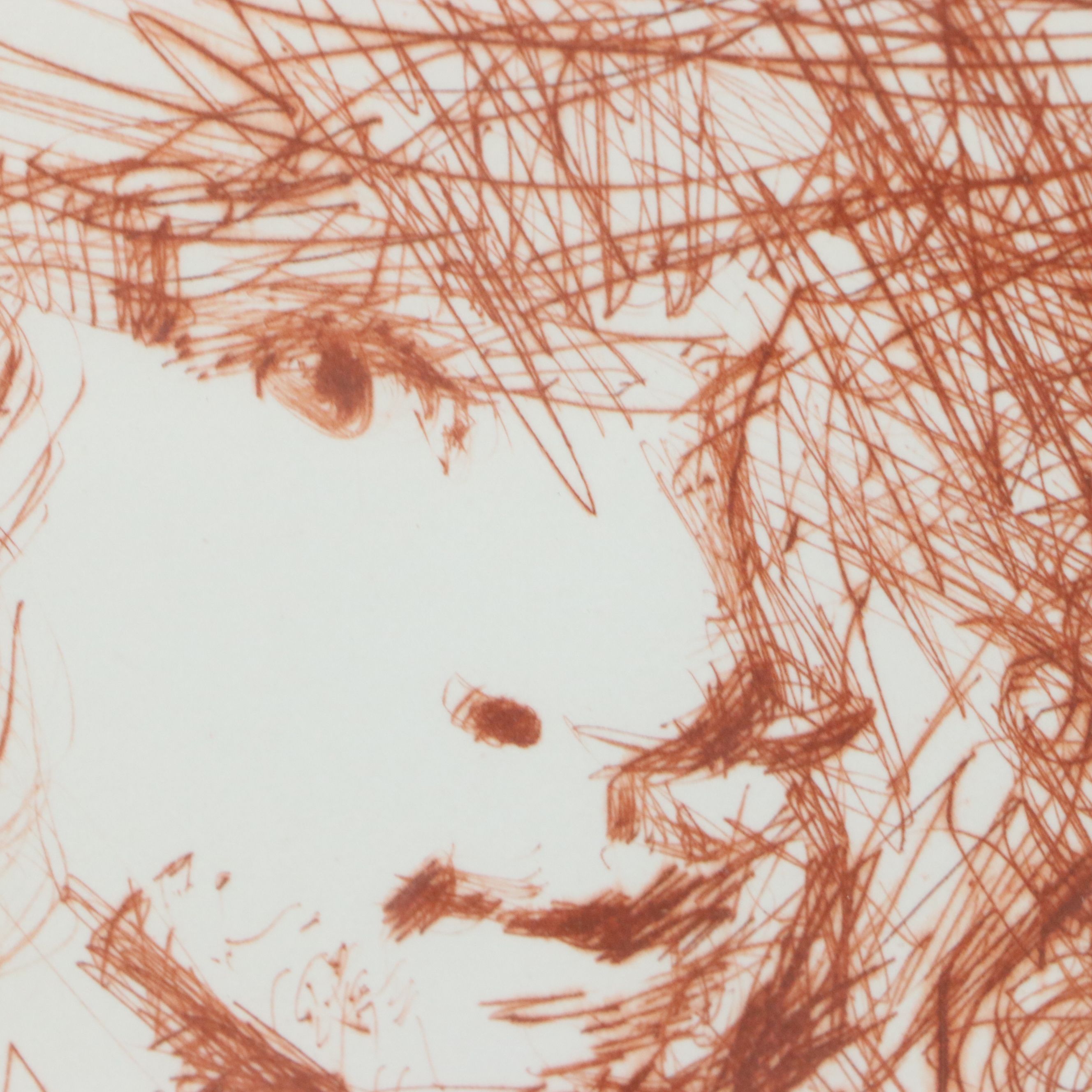 Salvador Dalí Restrike Etchings "Rembrandt van Rijn" and "Michelangelo"