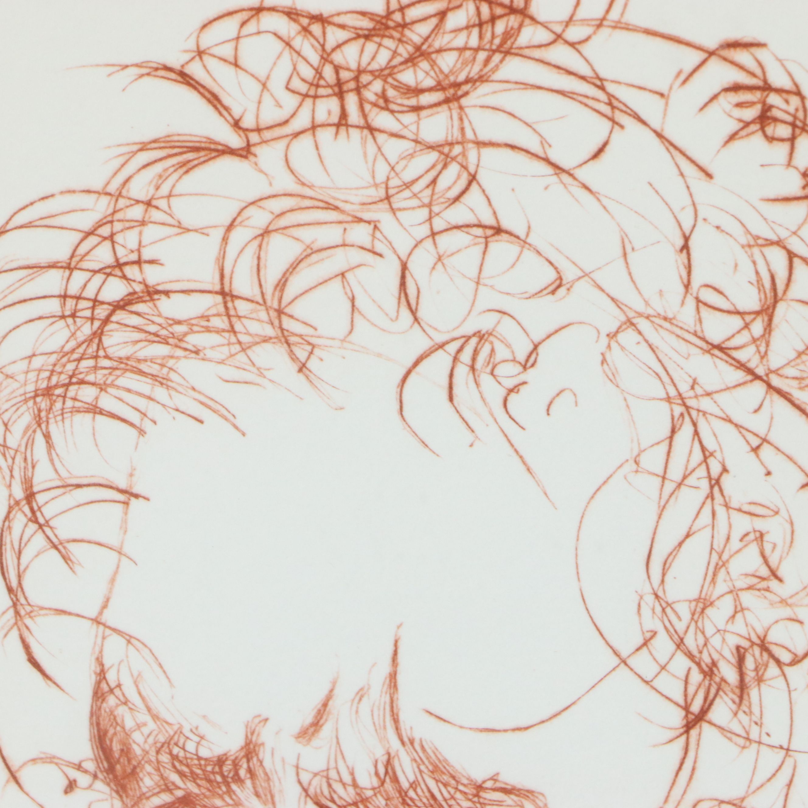 Salvador Dalí Restrike Etchings "Rembrandt van Rijn" and "Michelangelo"