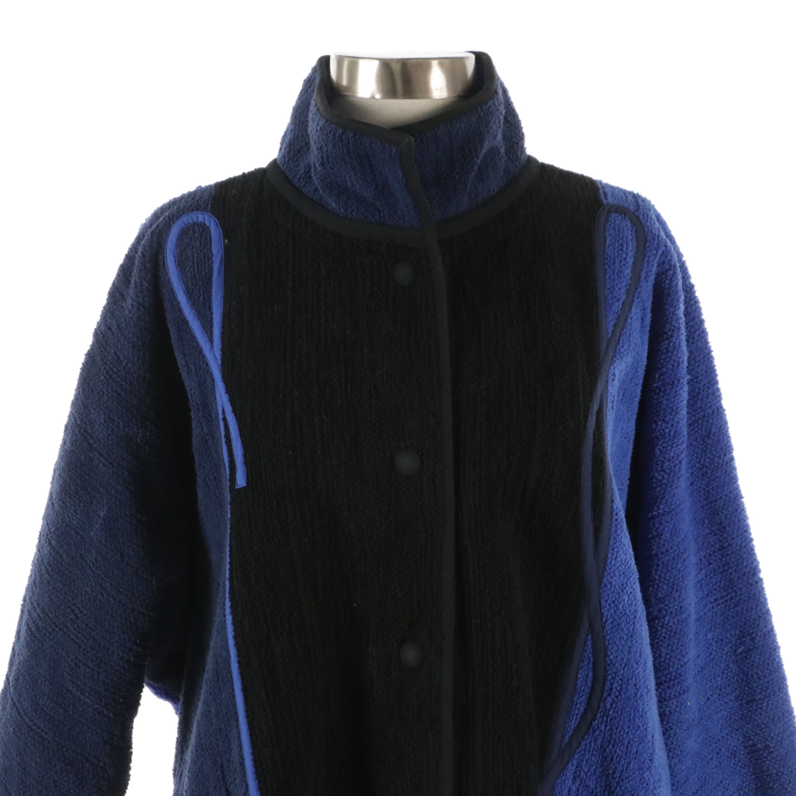 Annikki Karvinen Vintage Handmade Cotton Chenille Jacket