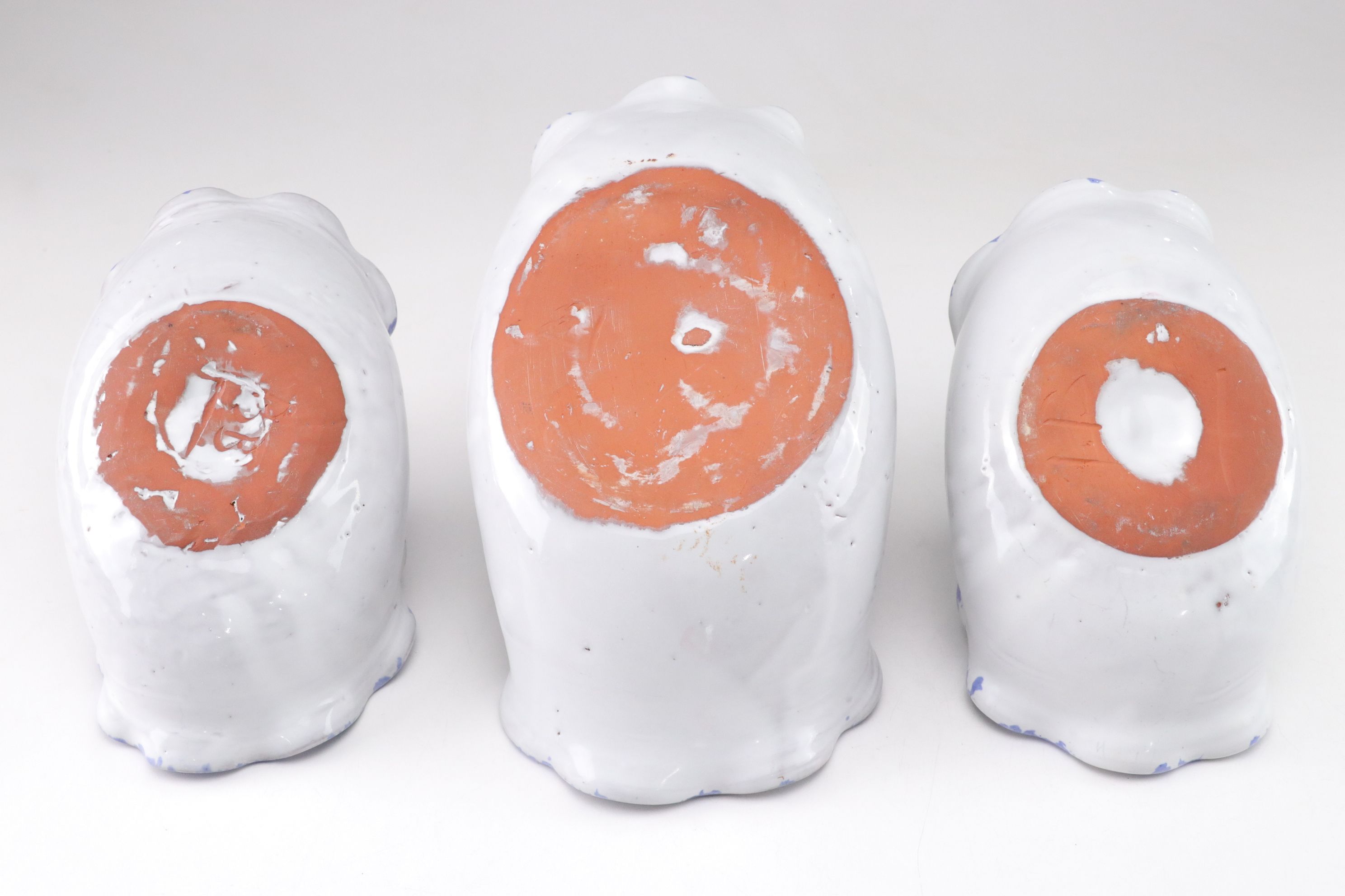 Bybee Pottery Blue and White Spongeware Ceramic Baskets, Bowls, Mugs & More