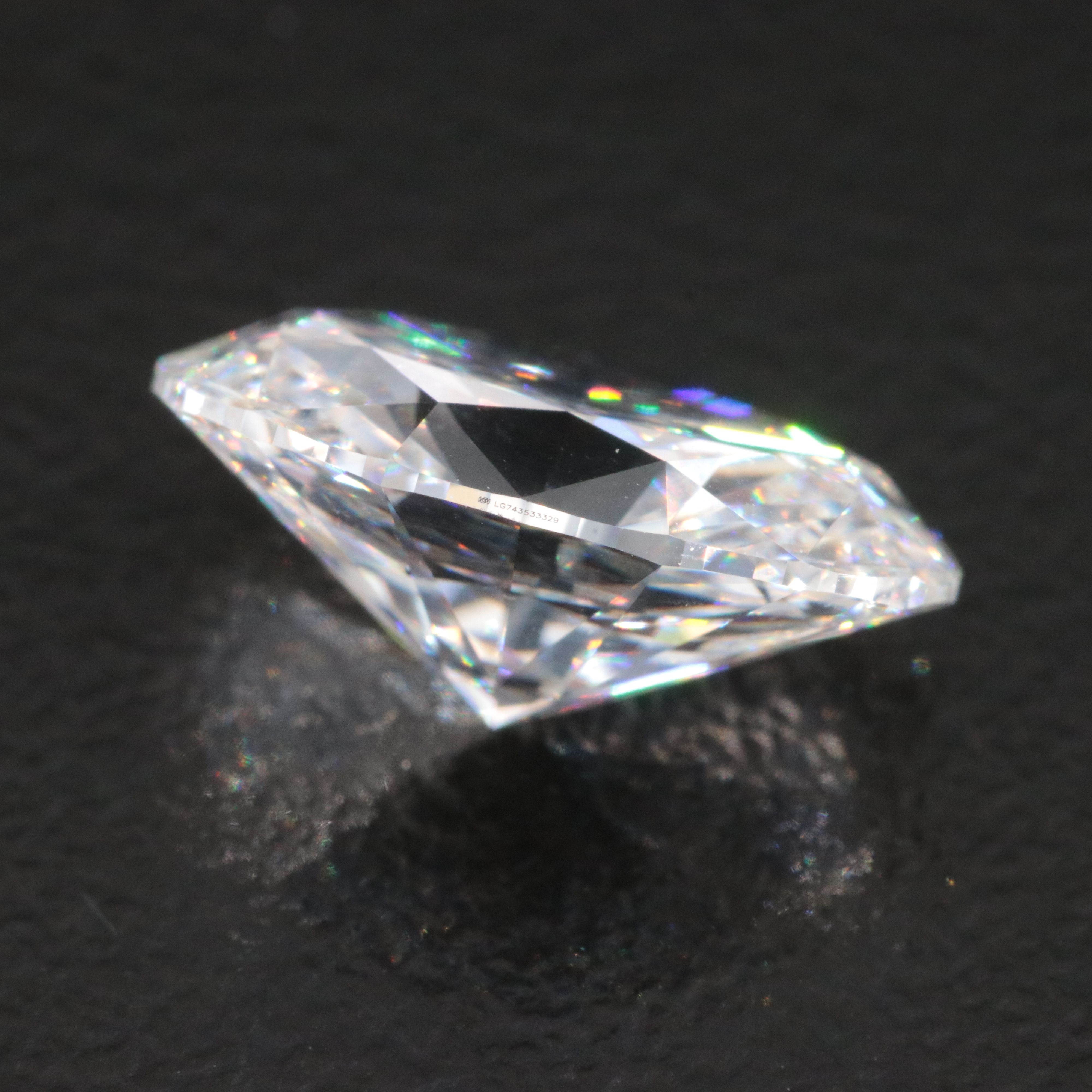 Loose 2.59 CT Lab Grown Diamond with IGI Report