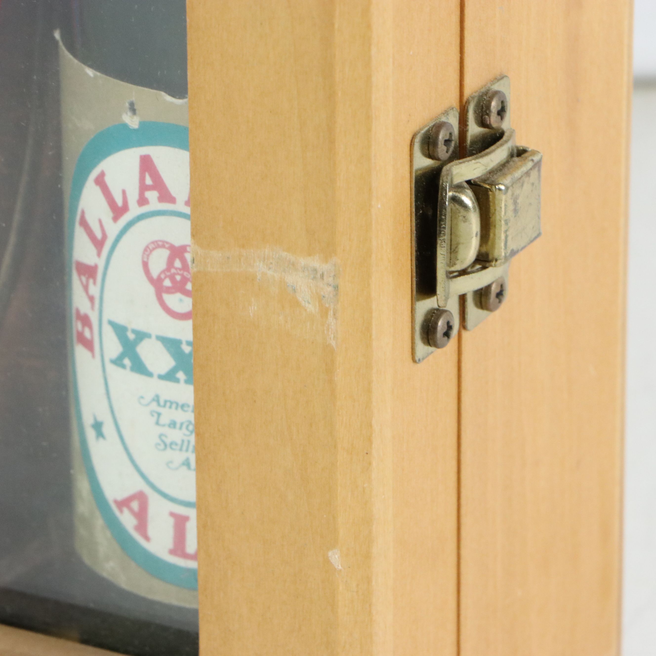New York Yankees Memorabilia Assemblage in Shadow Box Including Photographs