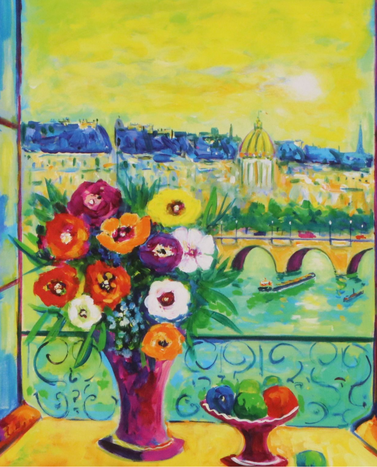 Linda Le Kinff and Jean-Claude Picot Seriolithographs