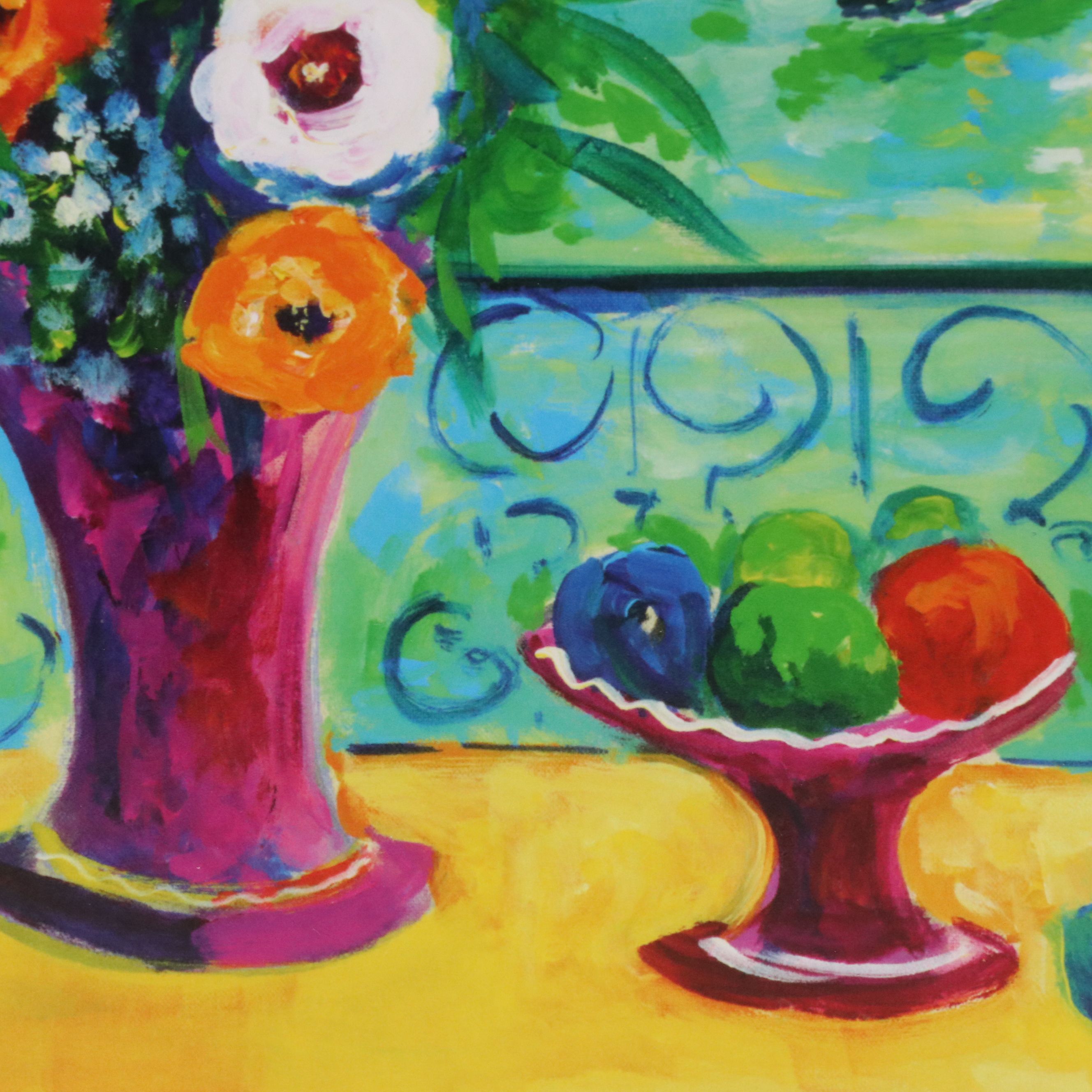 Linda Le Kinff and Jean-Claude Picot Seriolithographs