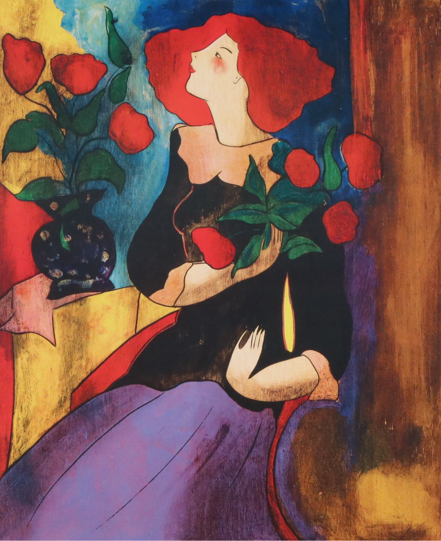 Linda Le Kinff and Jean-Claude Picot Seriolithographs