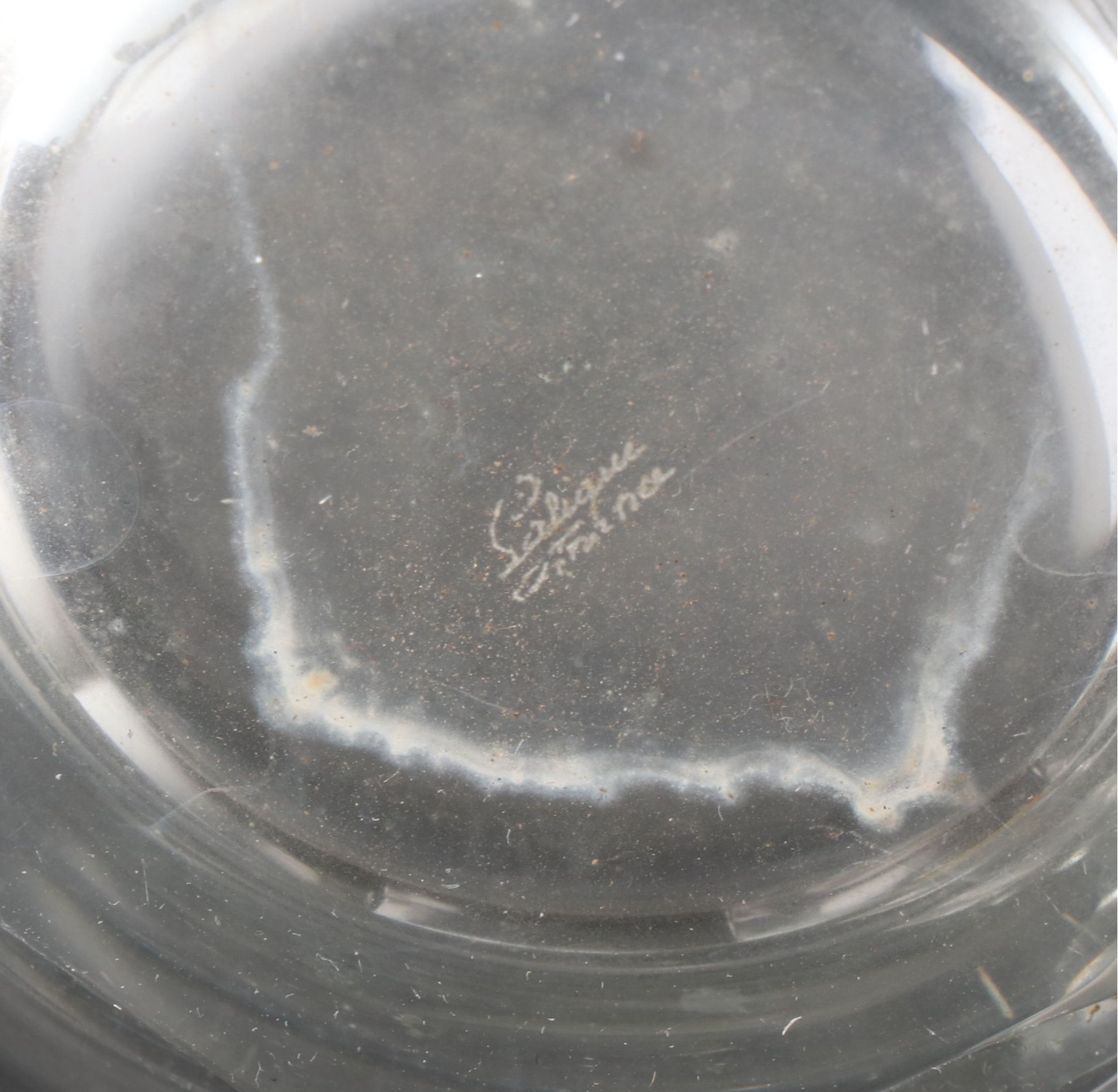 Lalique "Volnay" Crystal Decanter with Mariposa "Bellini" Glass Champagne Flutes