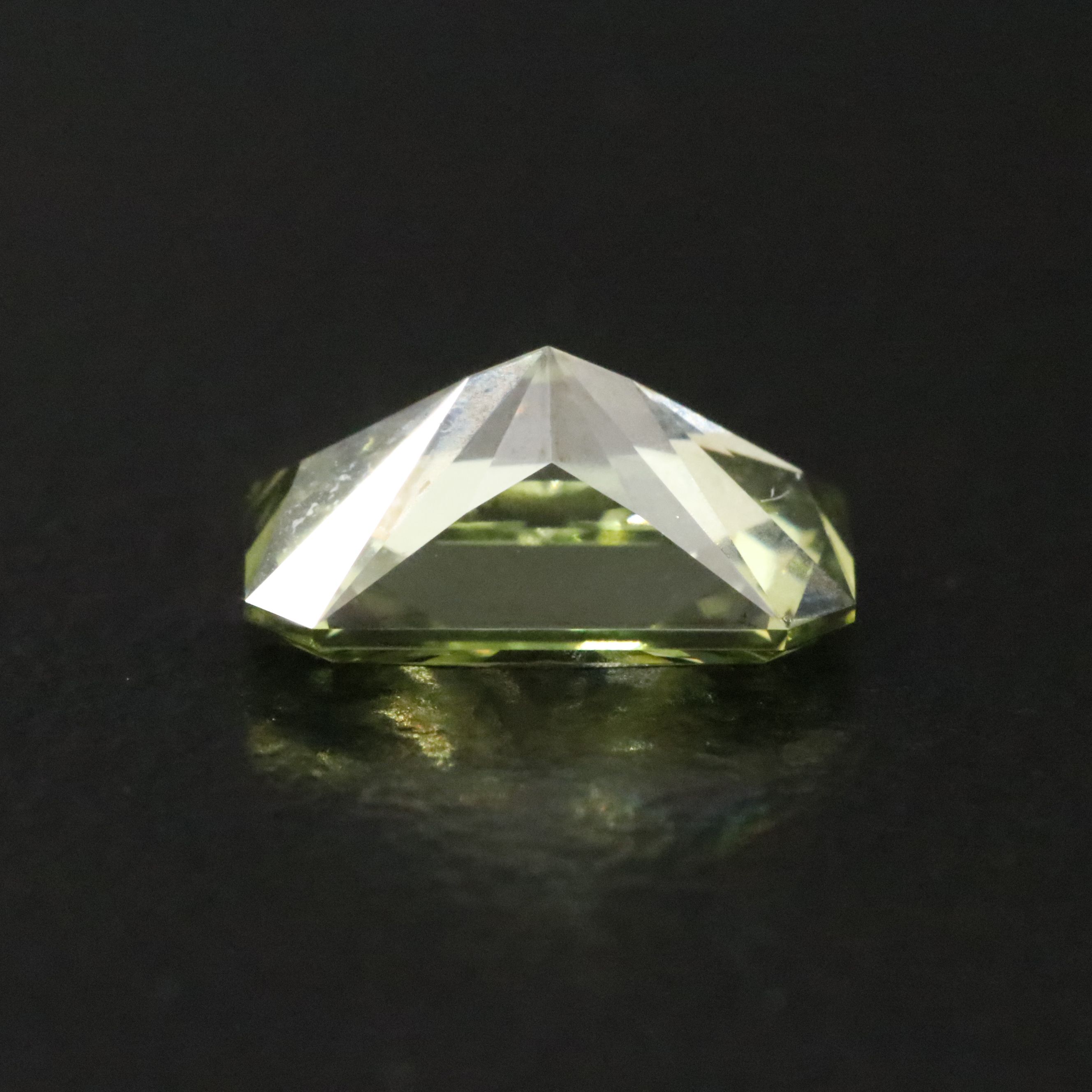 Loose 1.55 CT Lab Grown Fancy Vivid Green Diamond with IGI Report