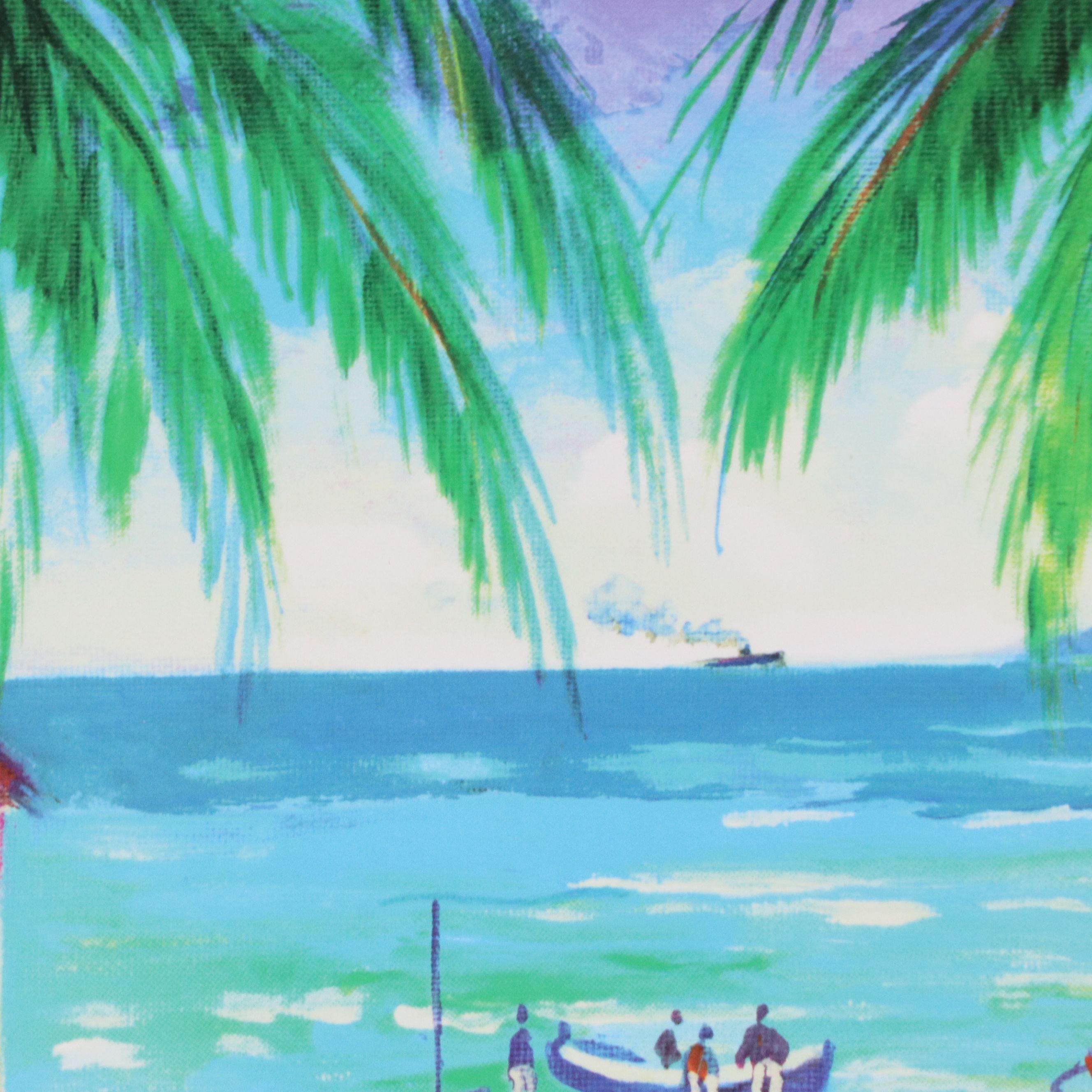 Jean-Claude Picot Seriolithograph "La Plage de la Saline," More