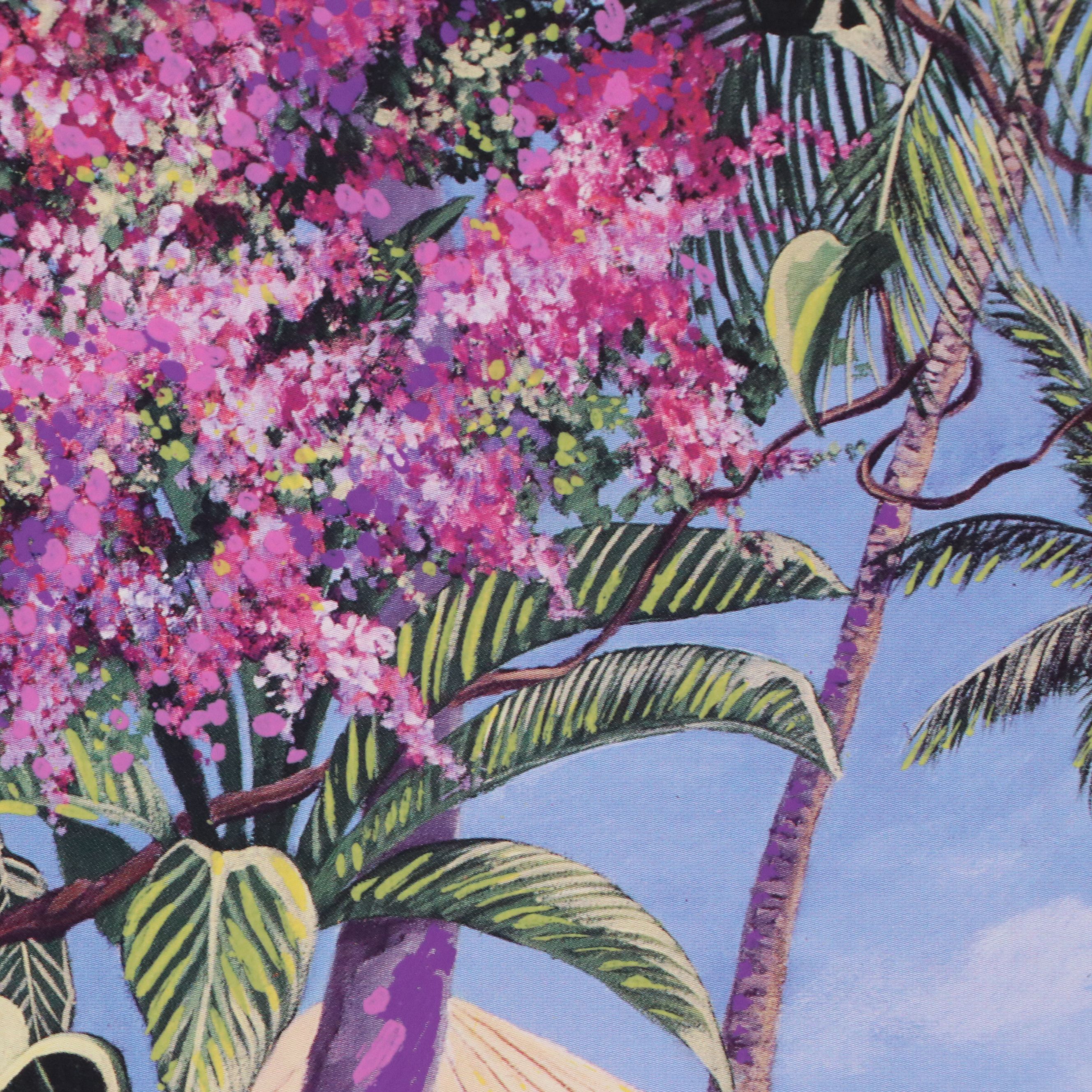 Jean-Claude Picot Seriolithograph "La Plage de la Saline," More