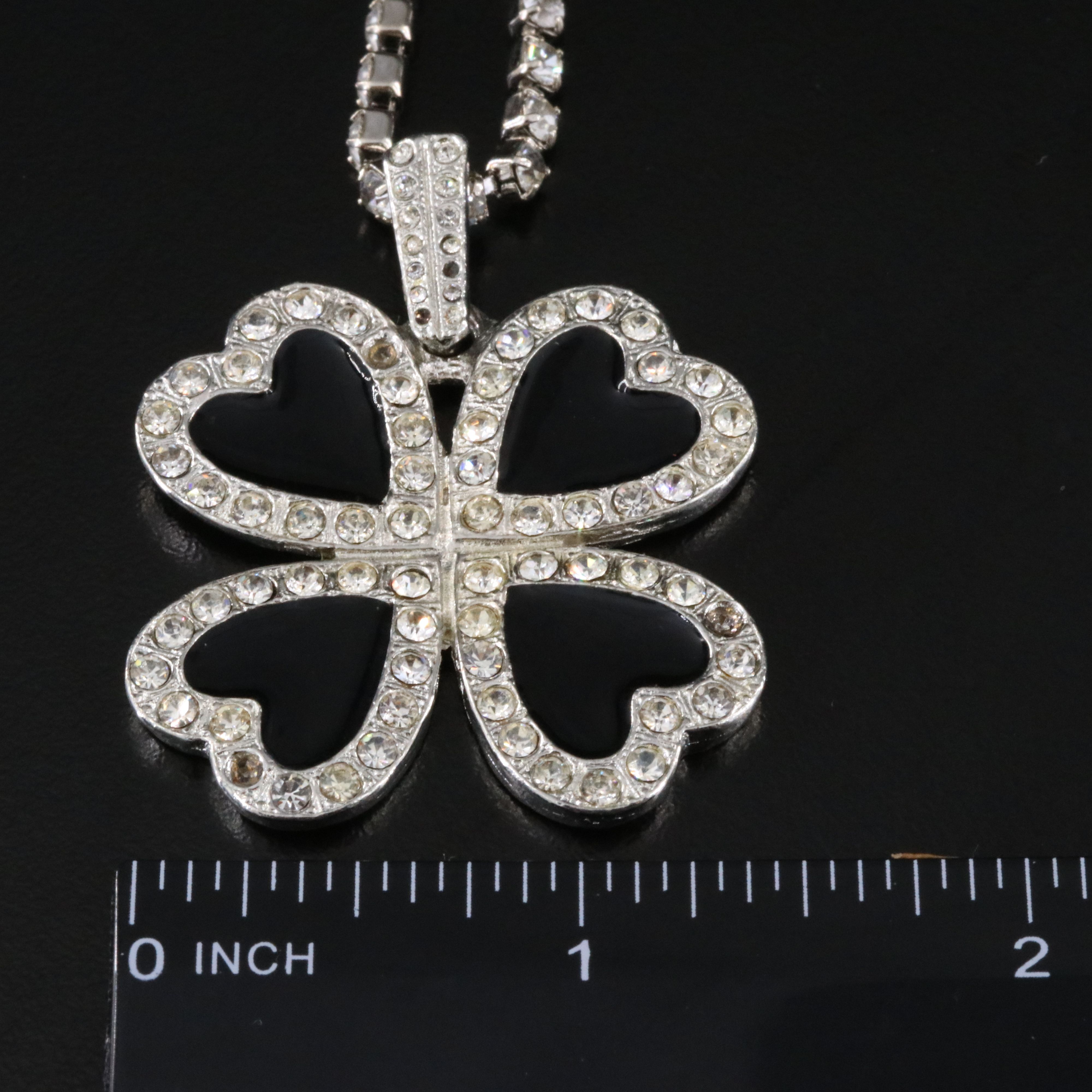 Yves St Laurent Rhinestone Necklaces and Star Brooches