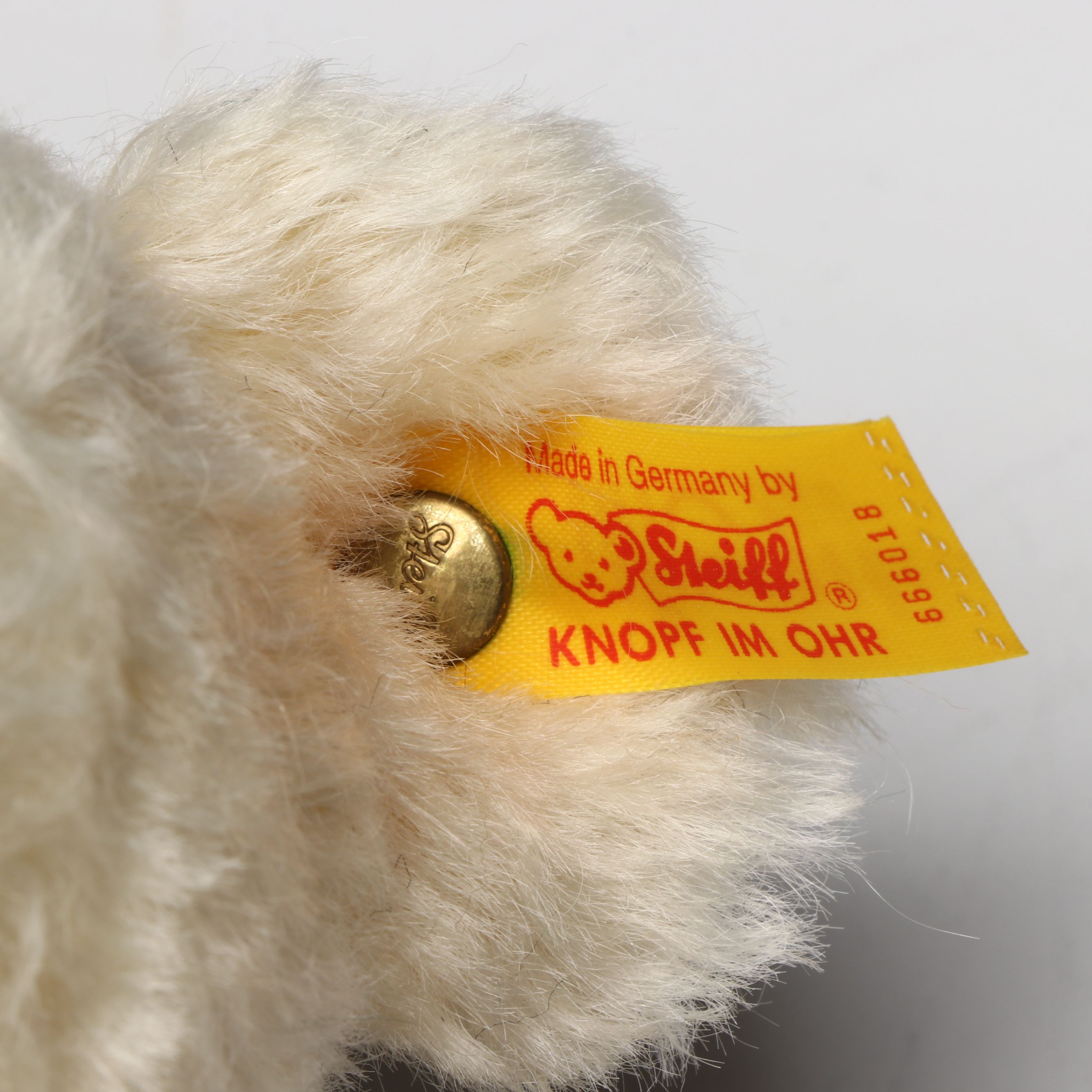 Steiff "Millennium Bear" Mohair Jointed Teddy Bear