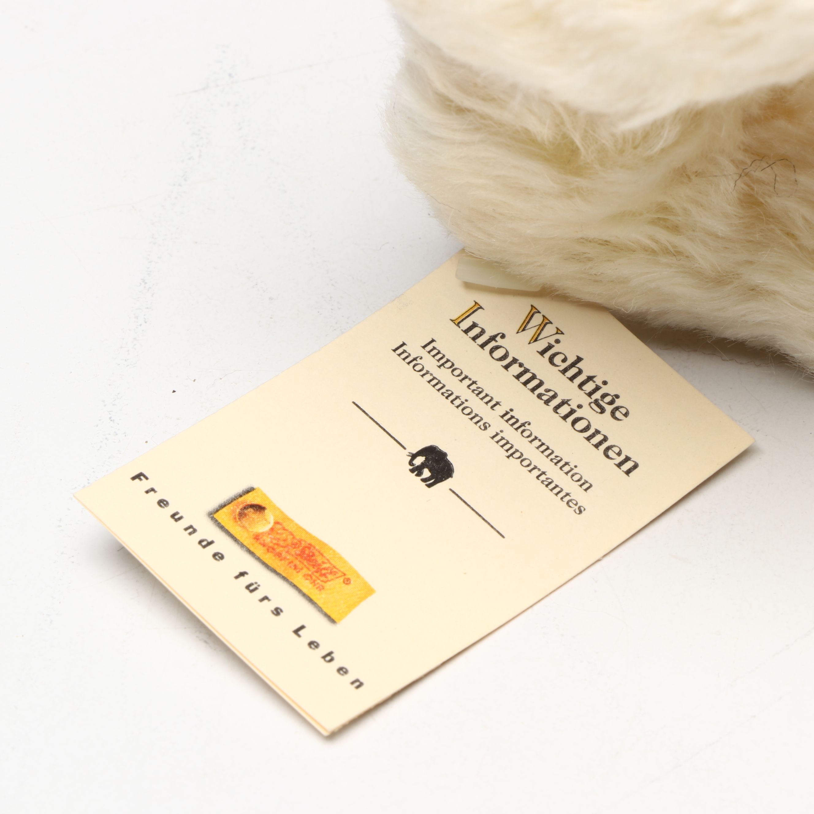 Steiff "Millennium Bear" Mohair Jointed Teddy Bear