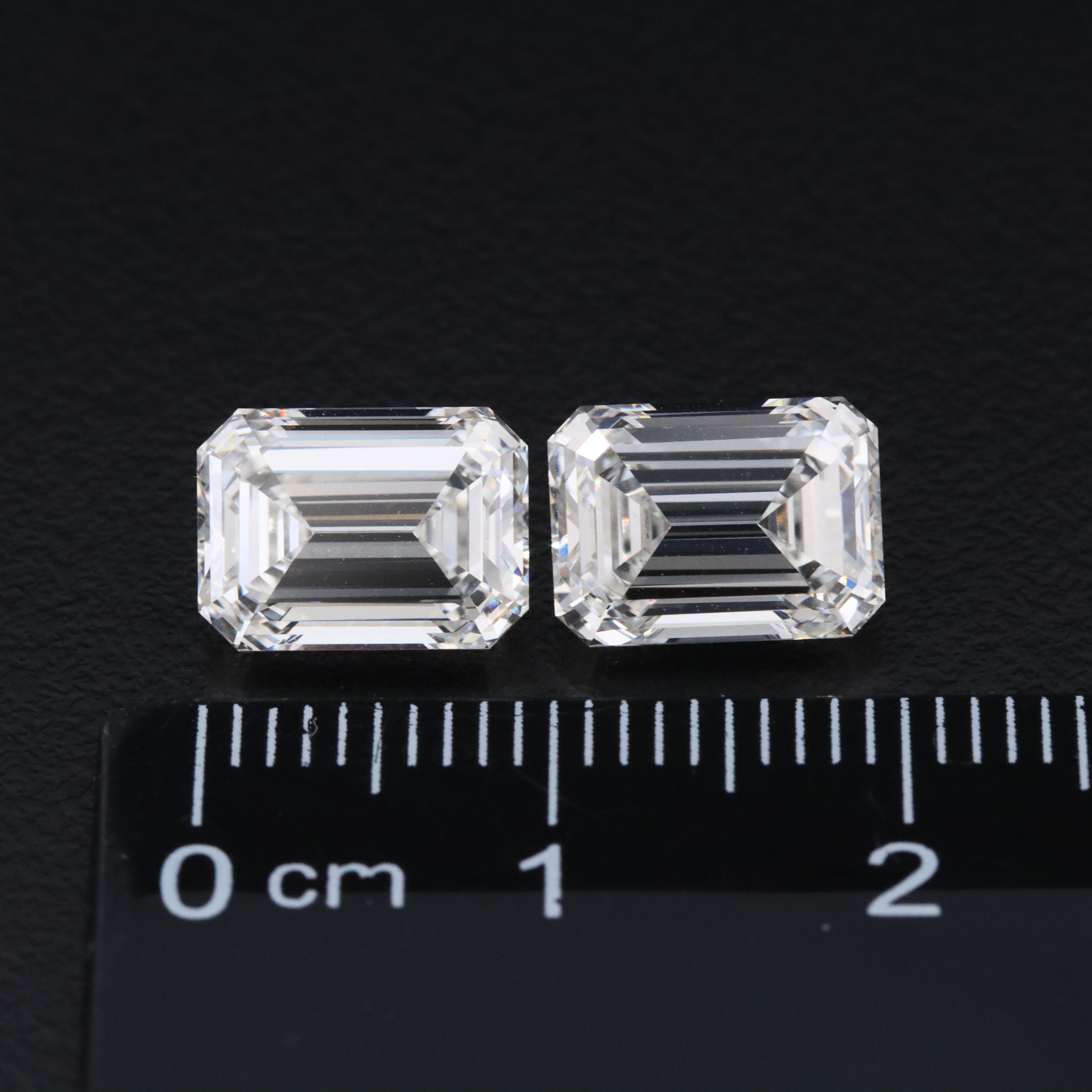 Loose 6.02 CTW Lab Grown Diamond Matched Pair with IGI Reports