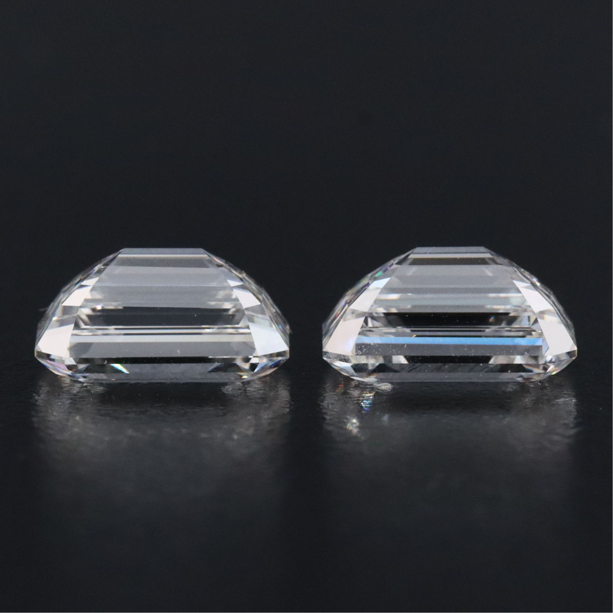 Loose 6.02 CTW Lab Grown Diamond Matched Pair with IGI Reports