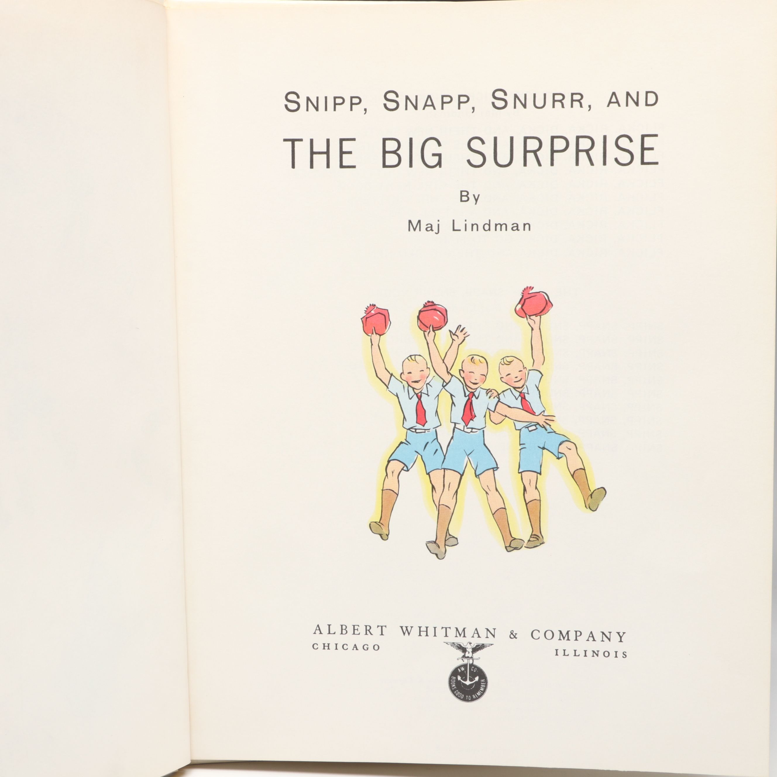 "Snipp, Snapp, Snurr" Series by Maj Lindman