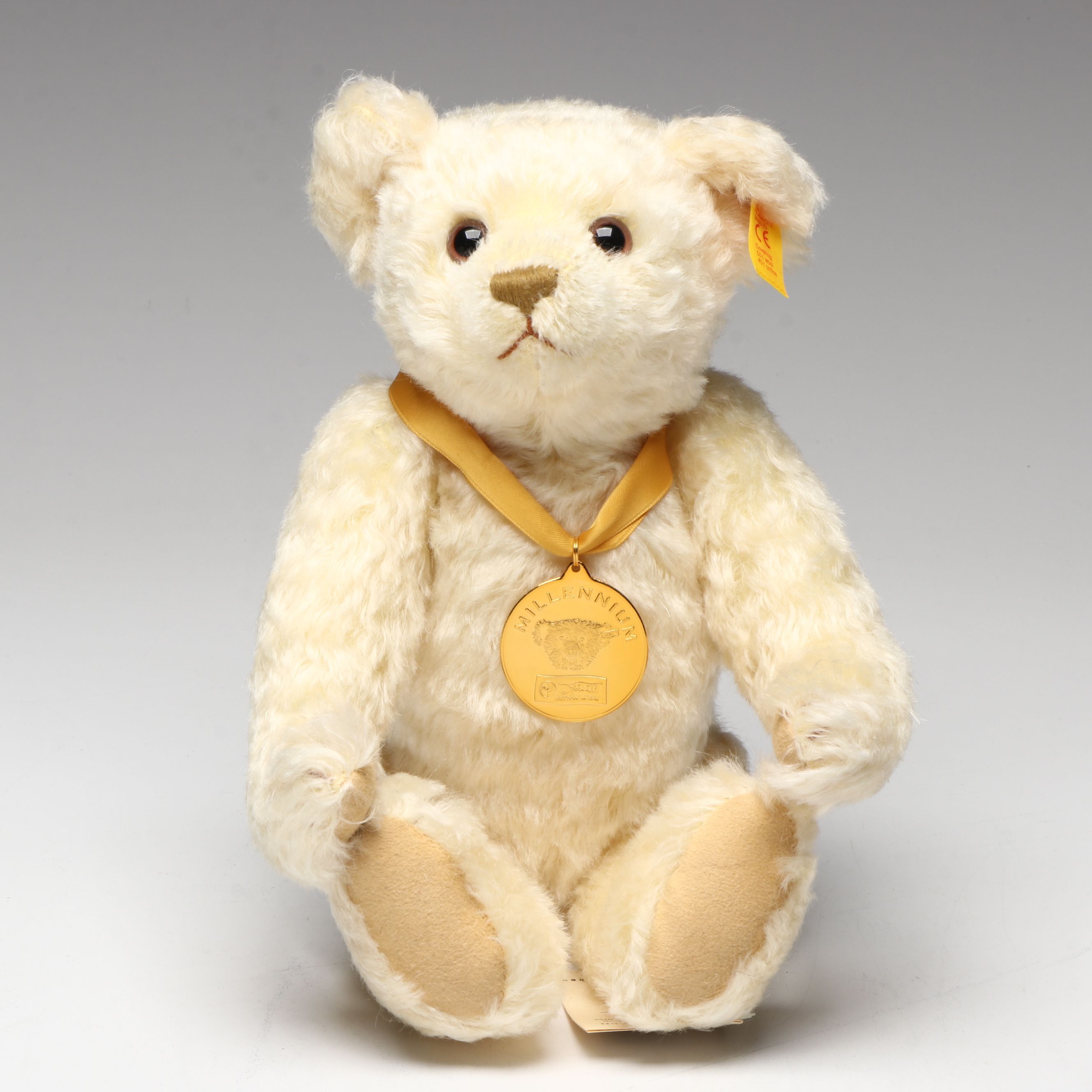 Steiff "Millennium Bear" Mohair Jointed Teddy Bear