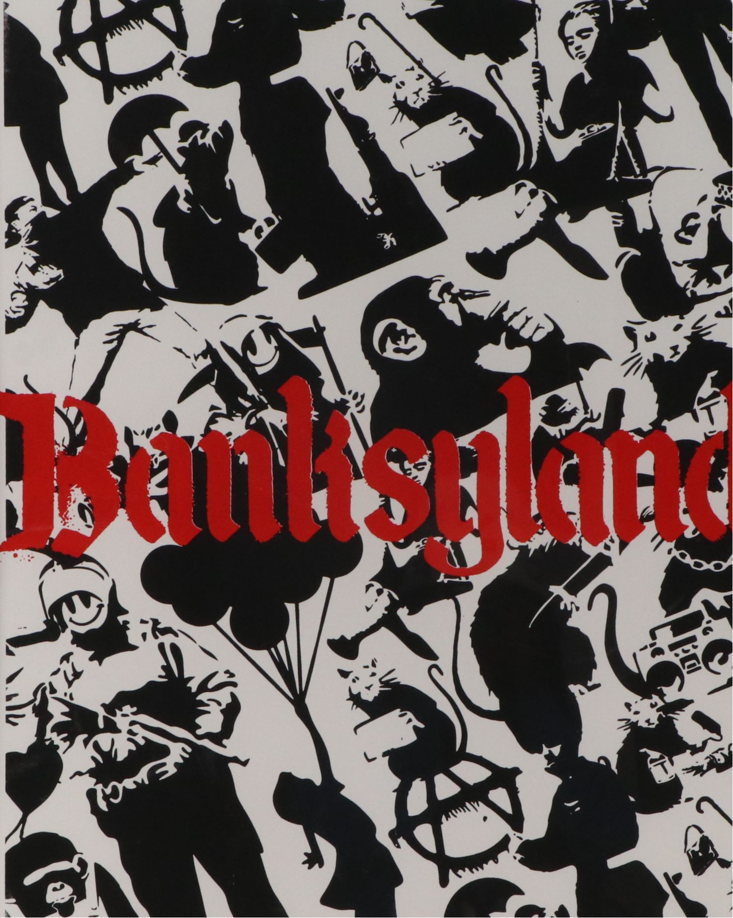 Lithograph Poster for "Banksyland" Unauthorized Exhibit, 2022