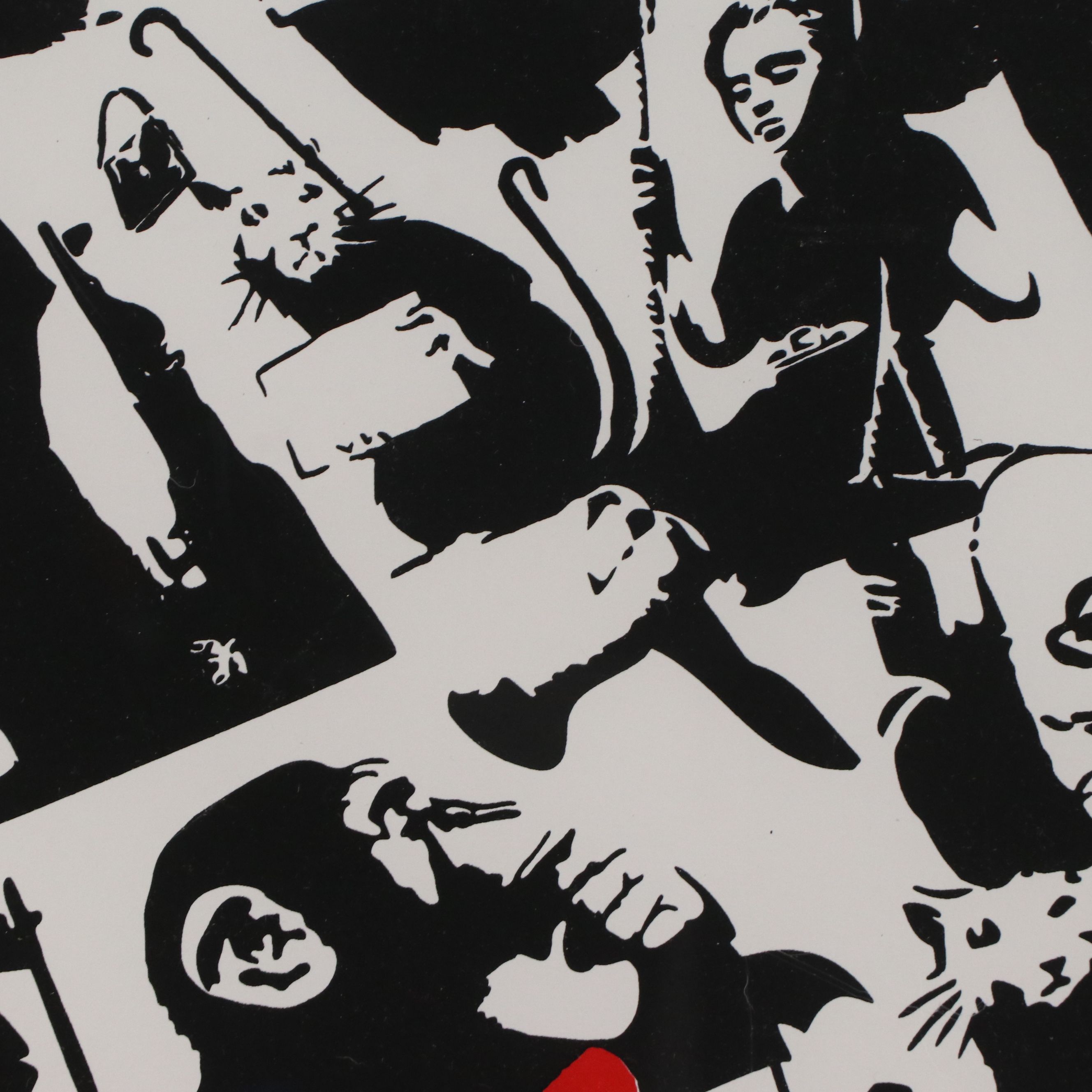 Lithograph Poster for "Banksyland" Unauthorized Exhibit, 2022