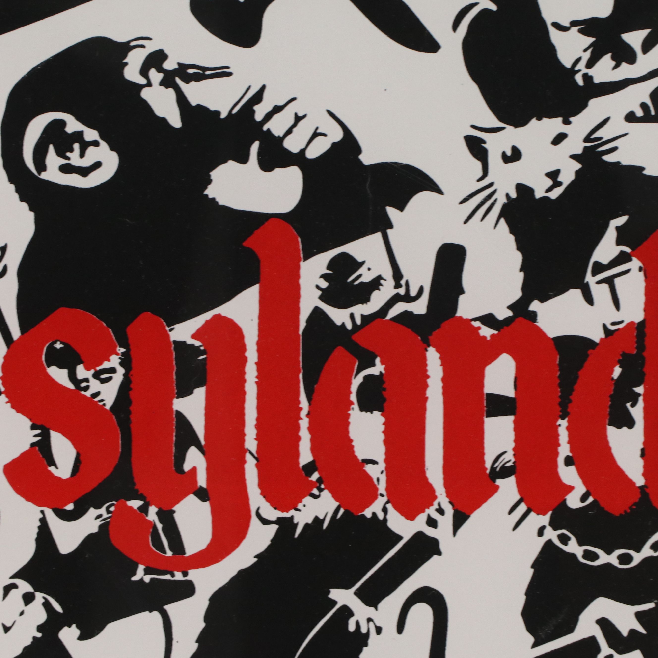 Lithograph Poster for "Banksyland" Unauthorized Exhibit, 2022