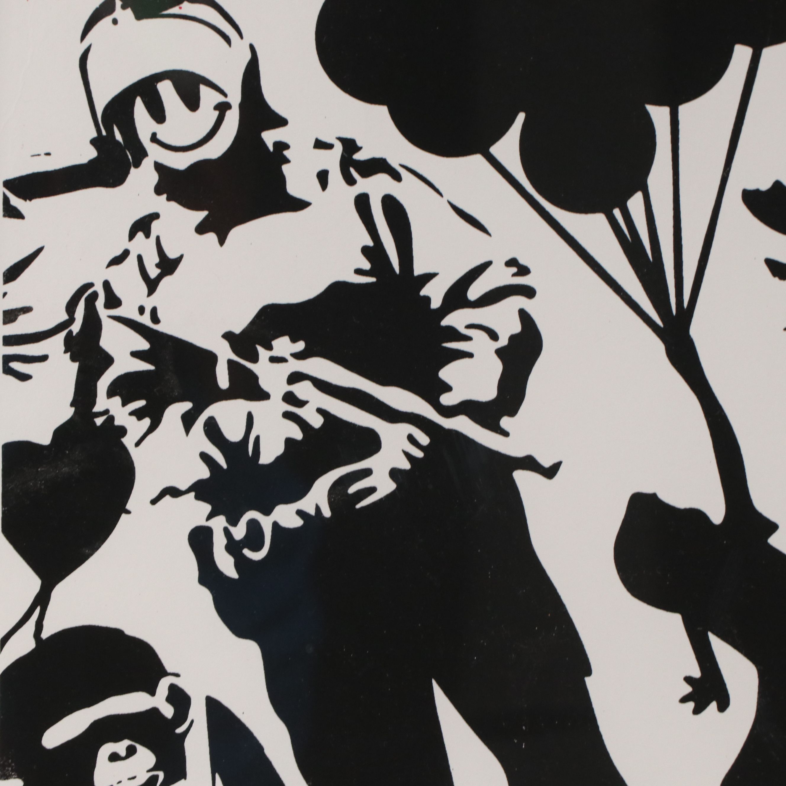 Lithograph Poster for "Banksyland" Unauthorized Exhibit, 2022