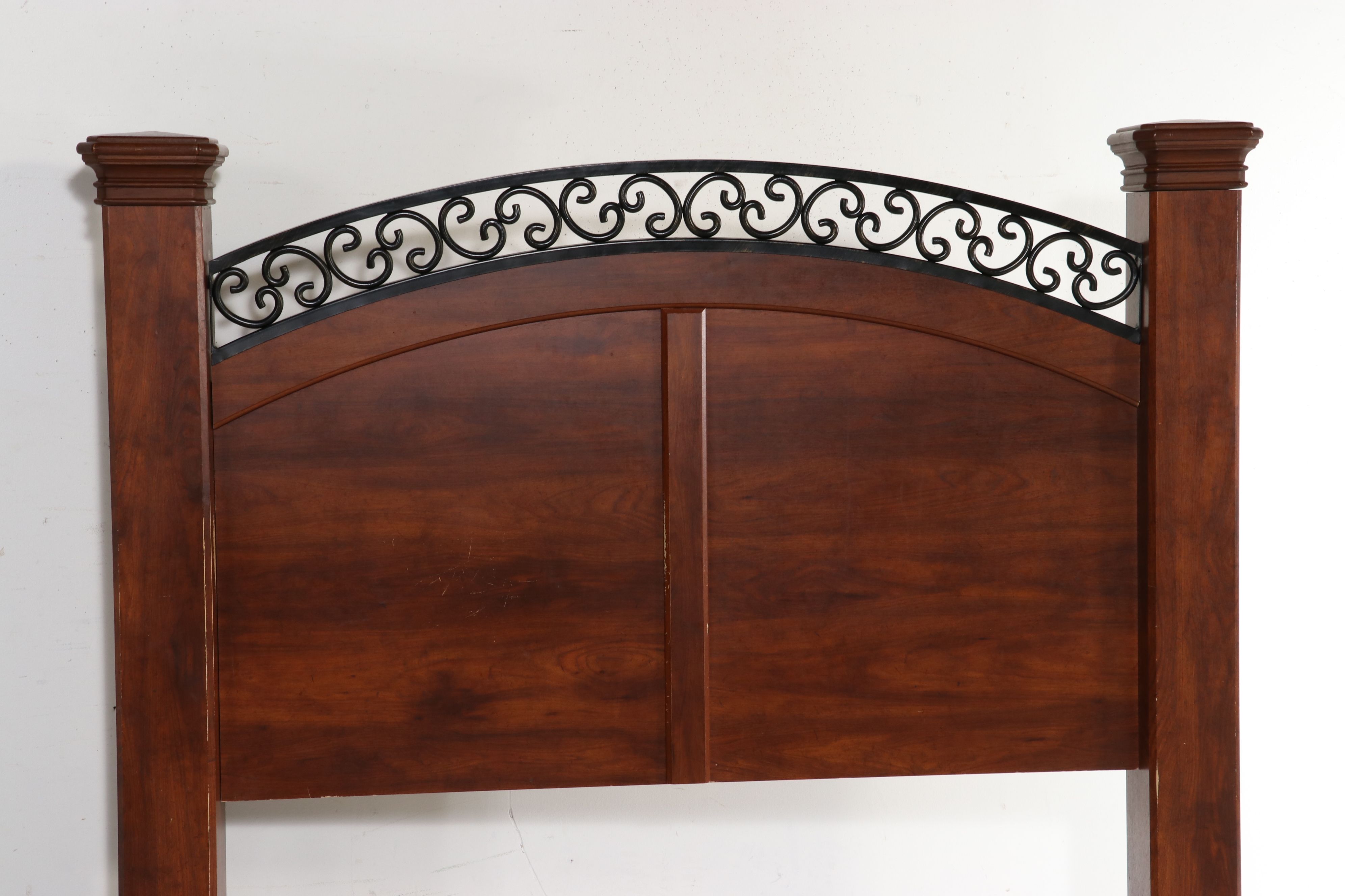 Timberline Furniture Cherry Finish "Ashworth" Dresser and Queen Size Bed Frame