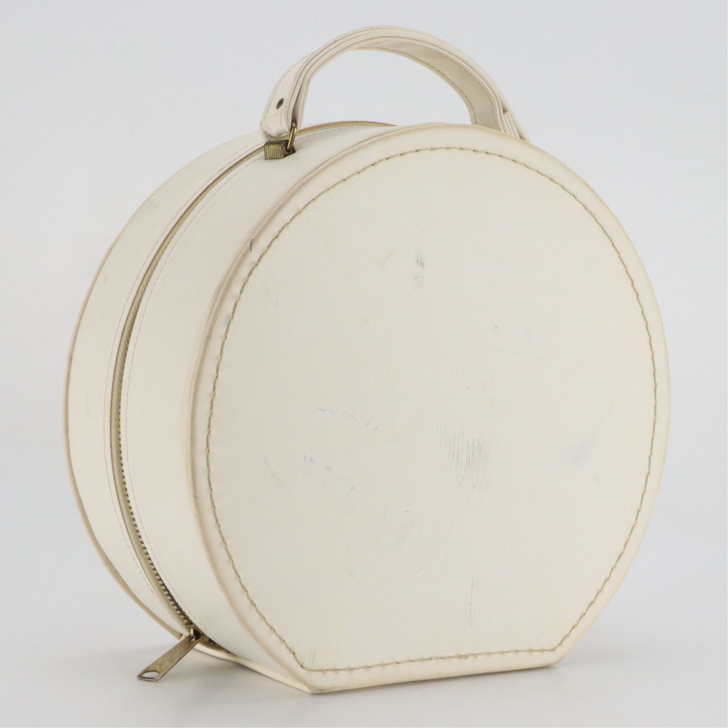 Rhinestone Tiara with Faux Leather Travel Case