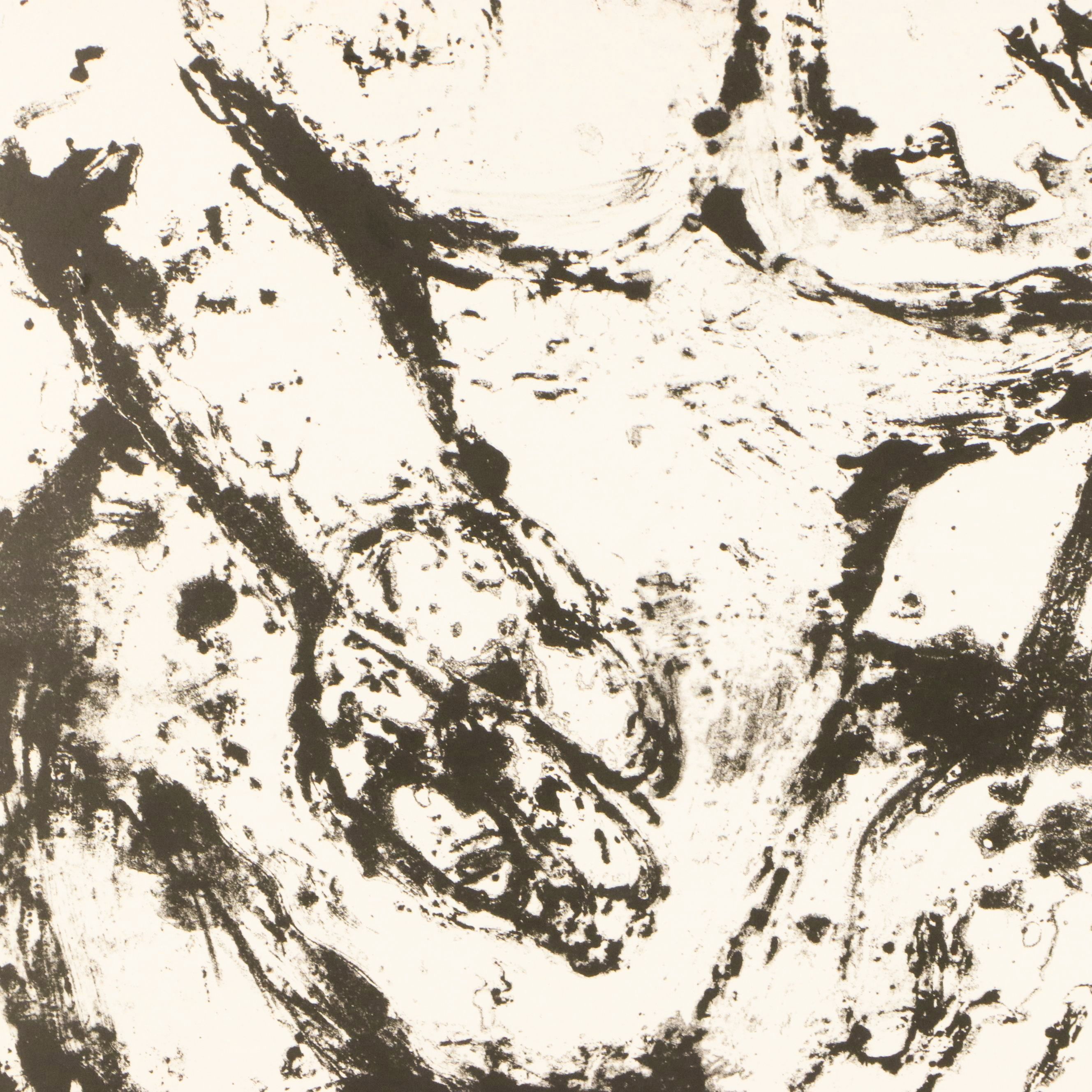 George McNeil Figurative Monotype, 1970