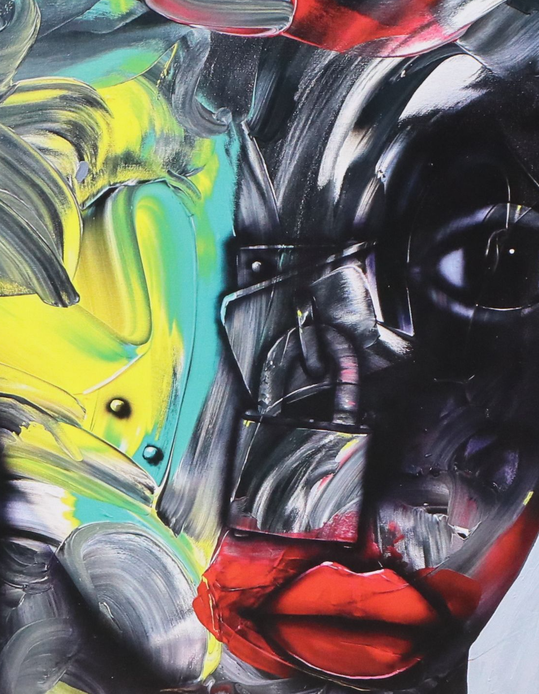 Abiola Idowu Mixed Print Portraits "Joy" and More, 2023