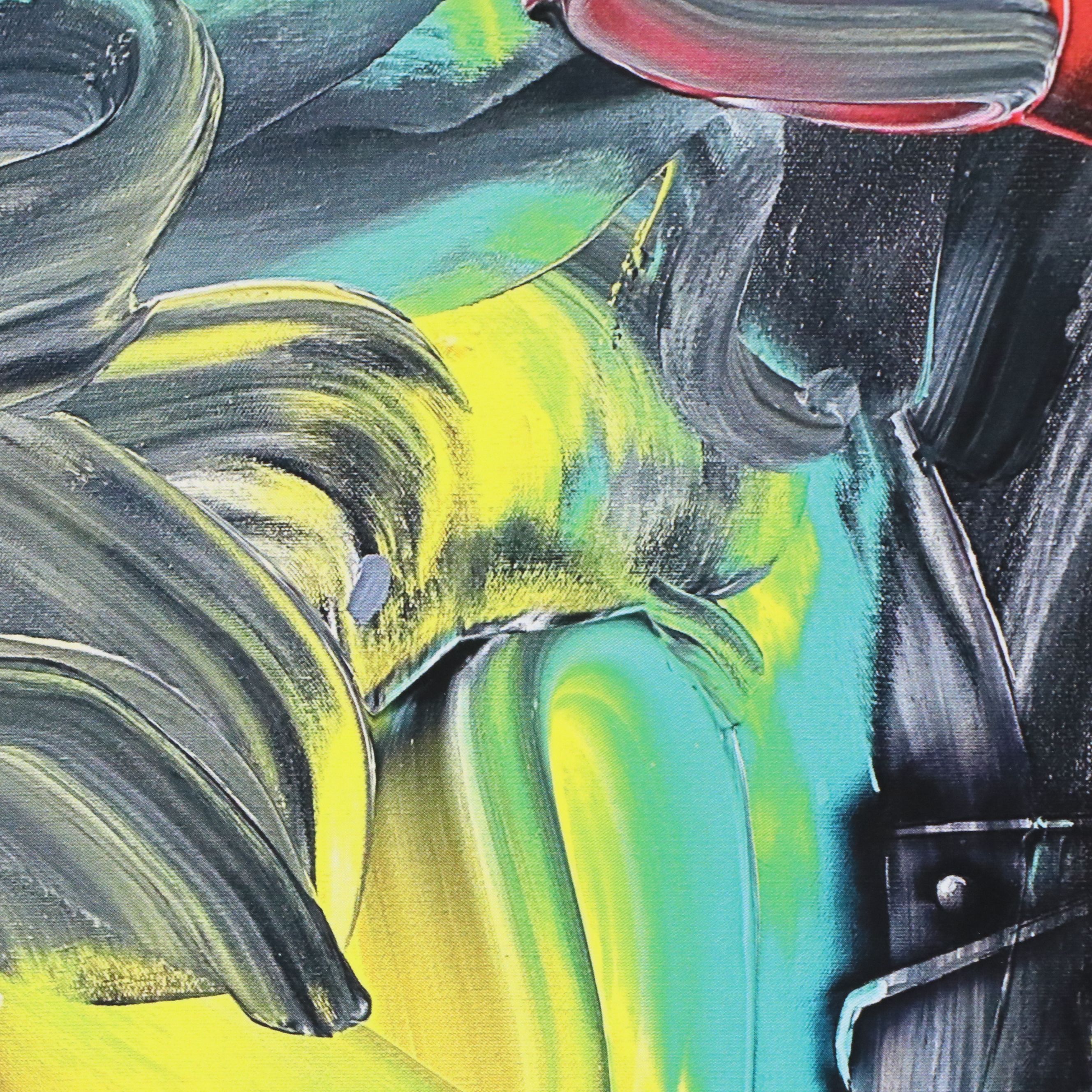 Abiola Idowu Mixed Print Portraits "Joy" and More, 2023