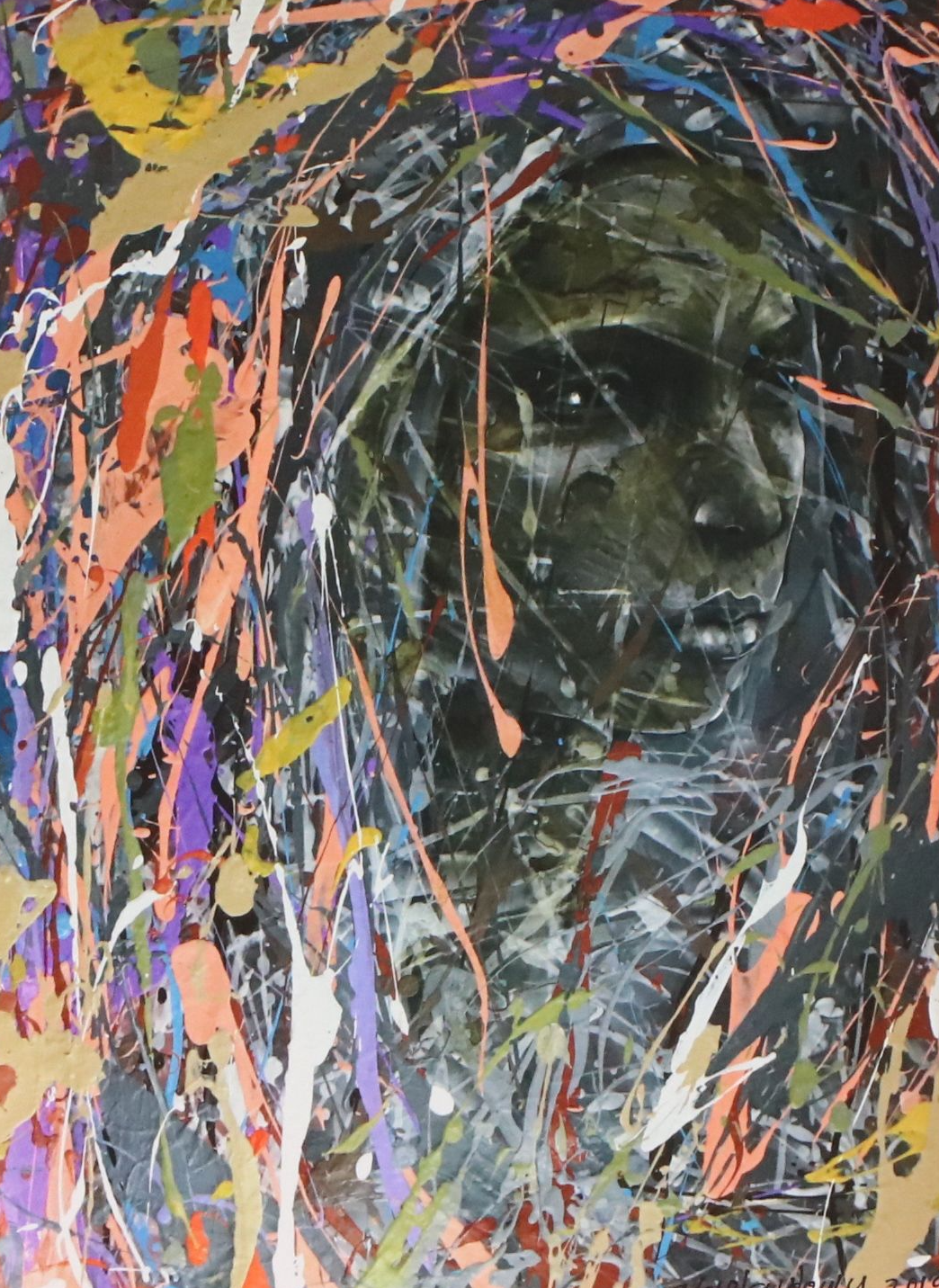 Abiola Idowu Mixed Print Portraits "Joy" and More, 2023