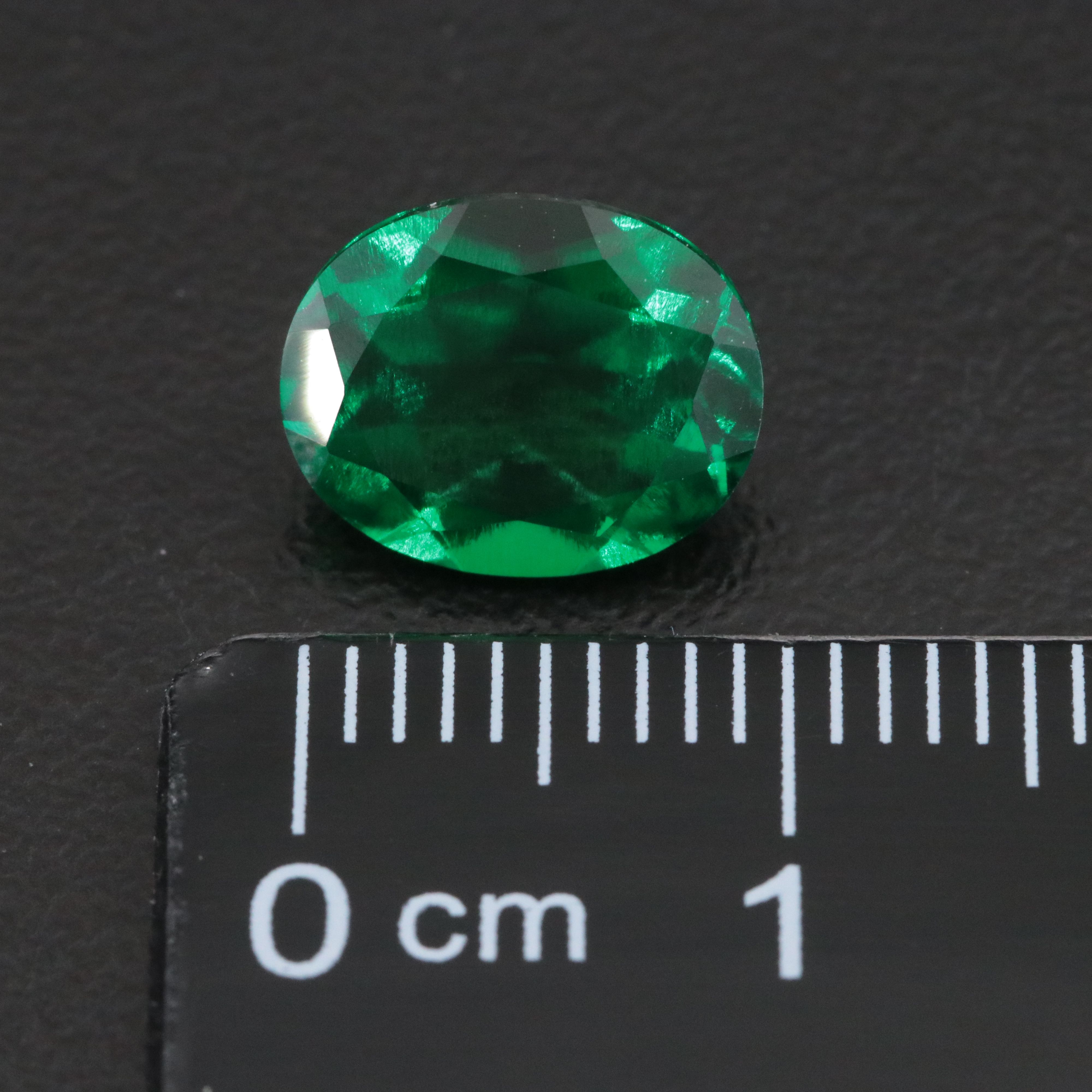 Loose 2.44 CT Lab Grown Emerald