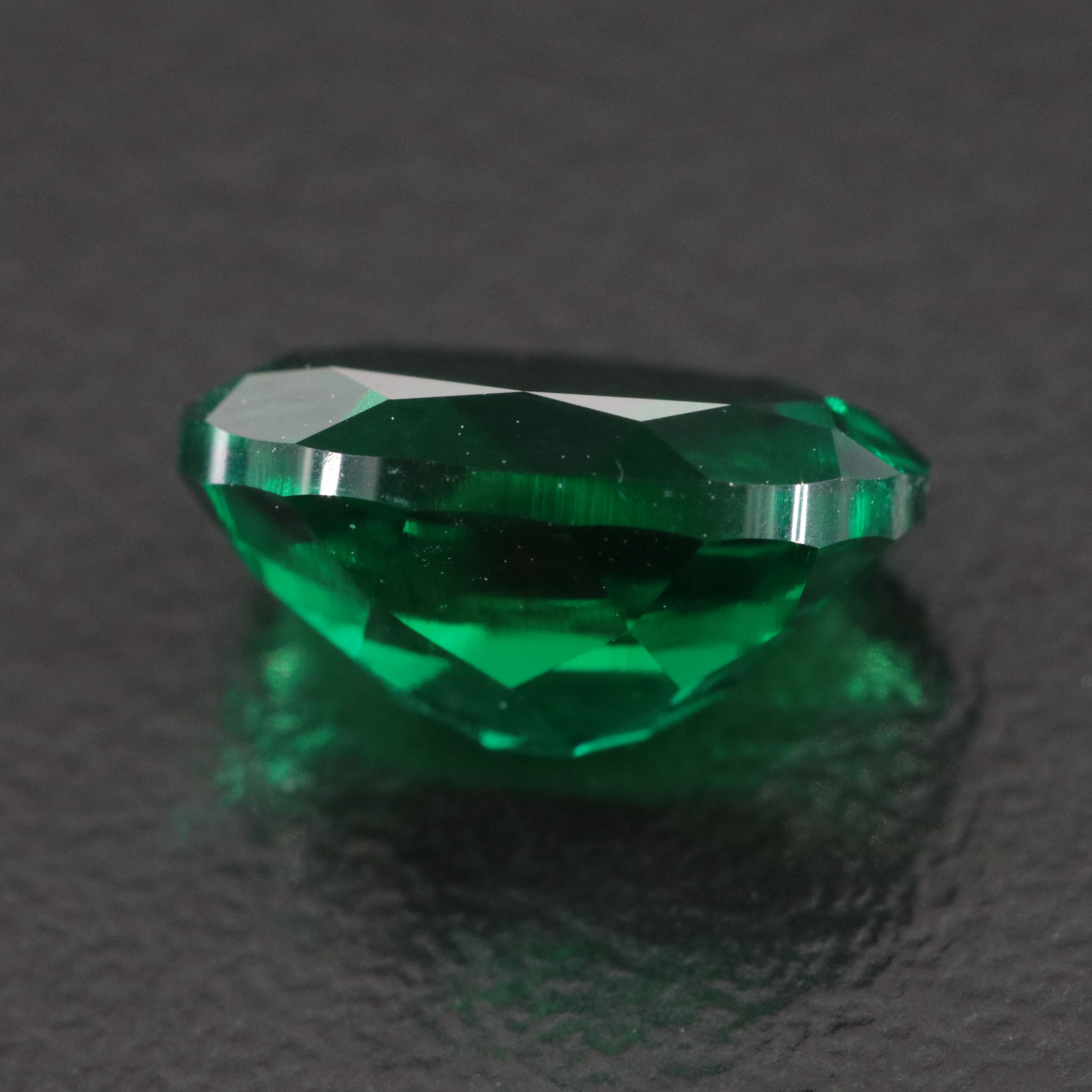 Loose 2.44 CT Lab Grown Emerald