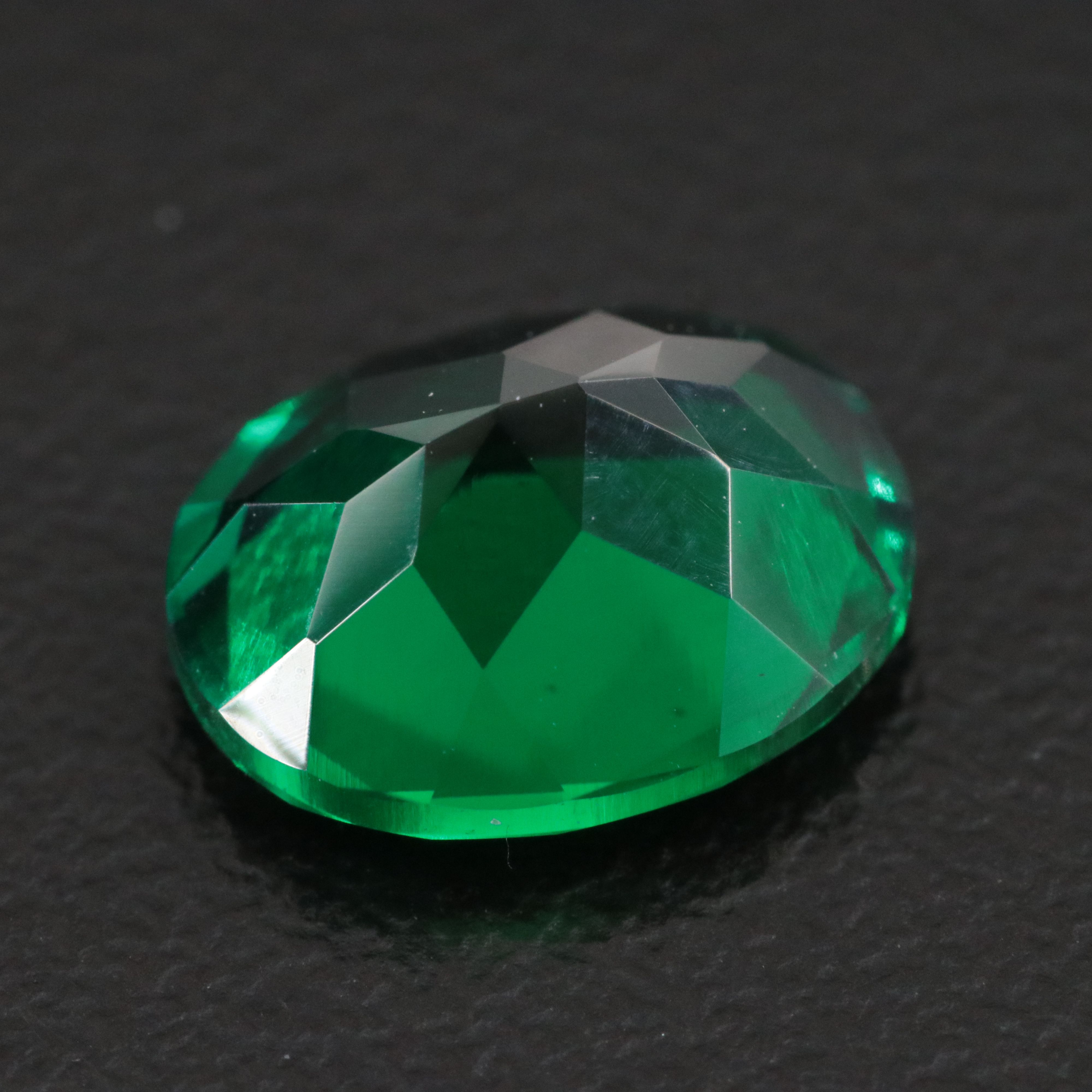 Loose 2.44 CT Lab Grown Emerald