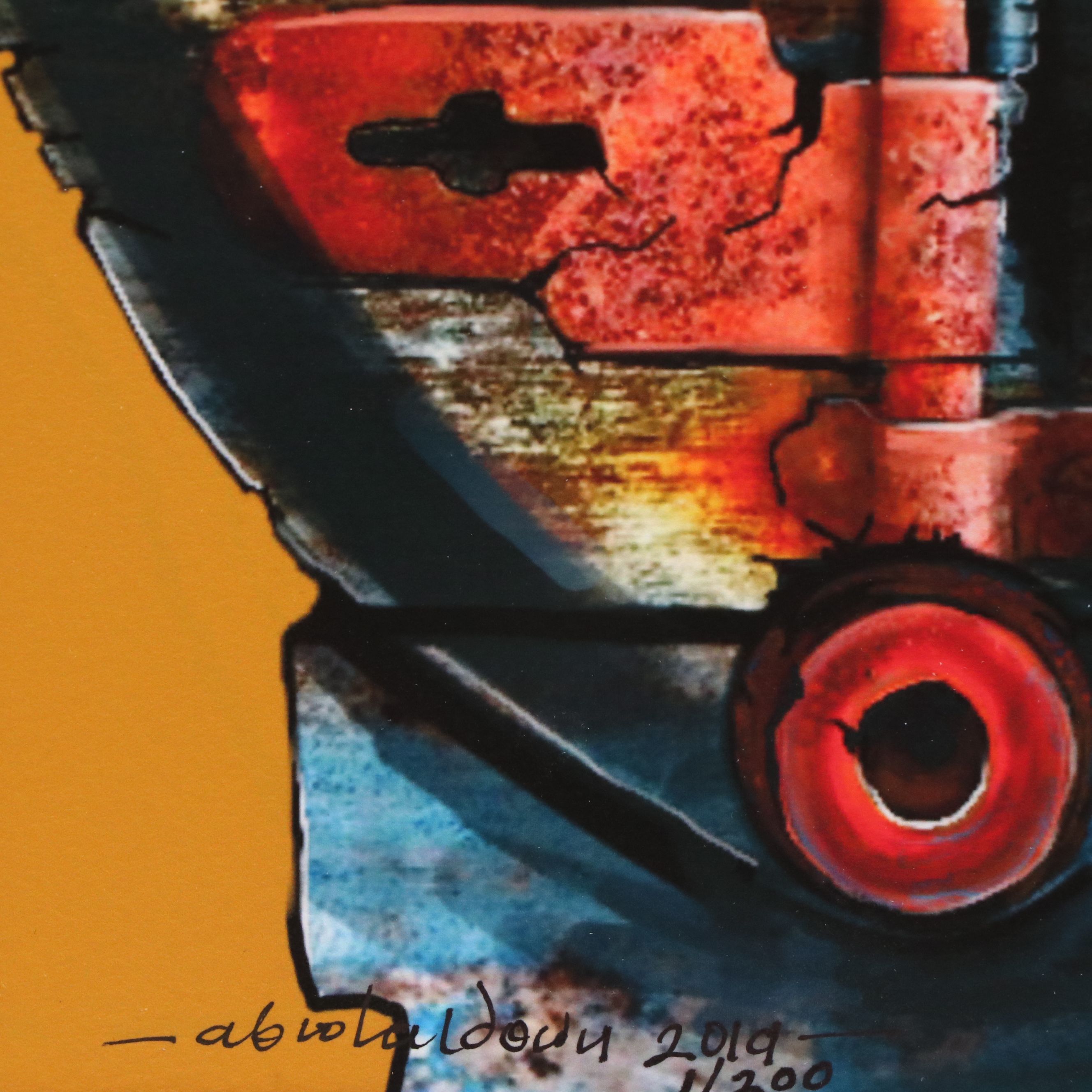 Abiola Idowu Digital Prints "I am a Champion" and "See Through," 2019