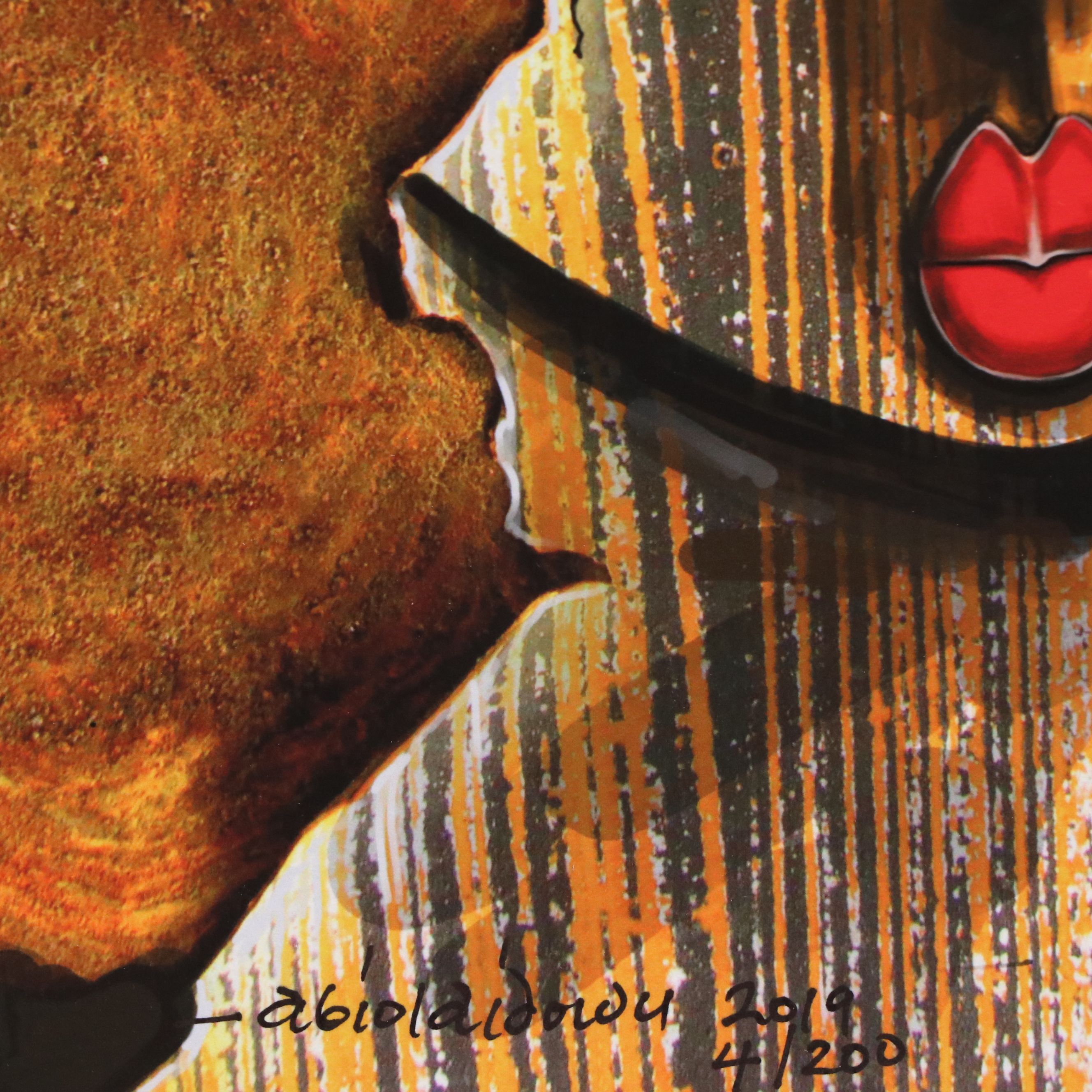 Abiola Idowu Digital Prints "I am a Champion" and "See Through," 2019