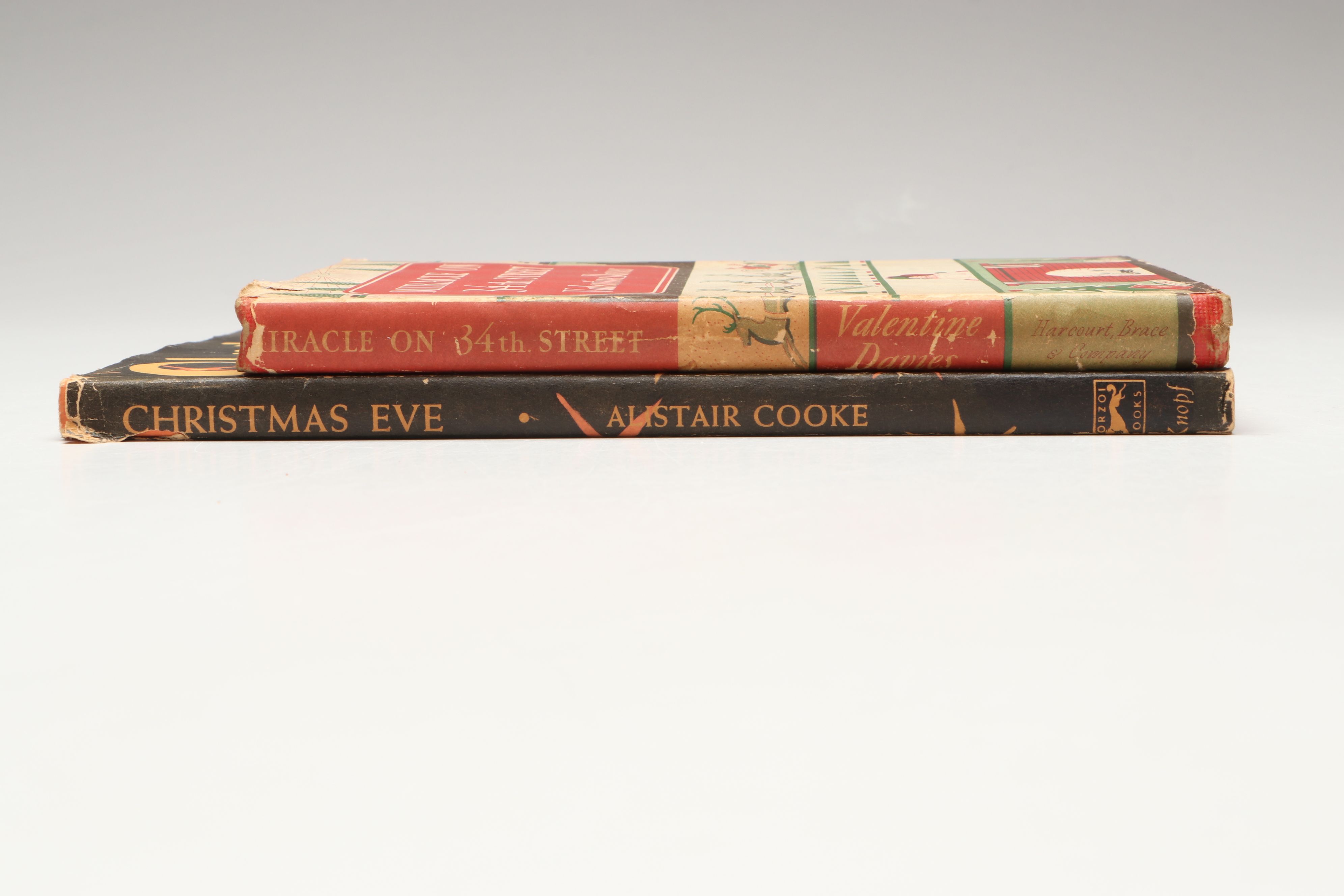 First Edition "Christmas Eve" by Alistair Cooke with "Miracle on 34th Street"