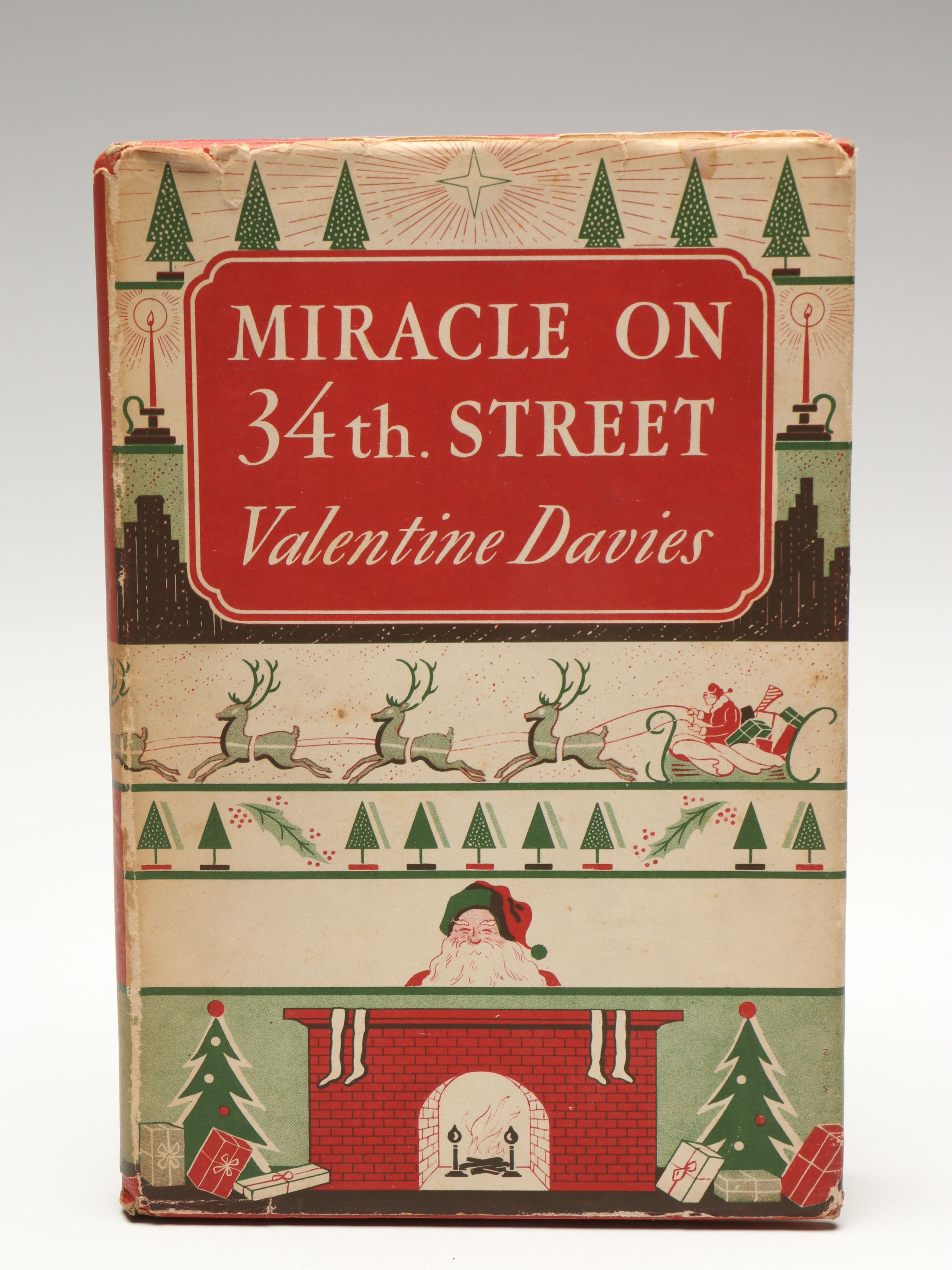 First Edition "Christmas Eve" by Alistair Cooke with "Miracle on 34th Street"