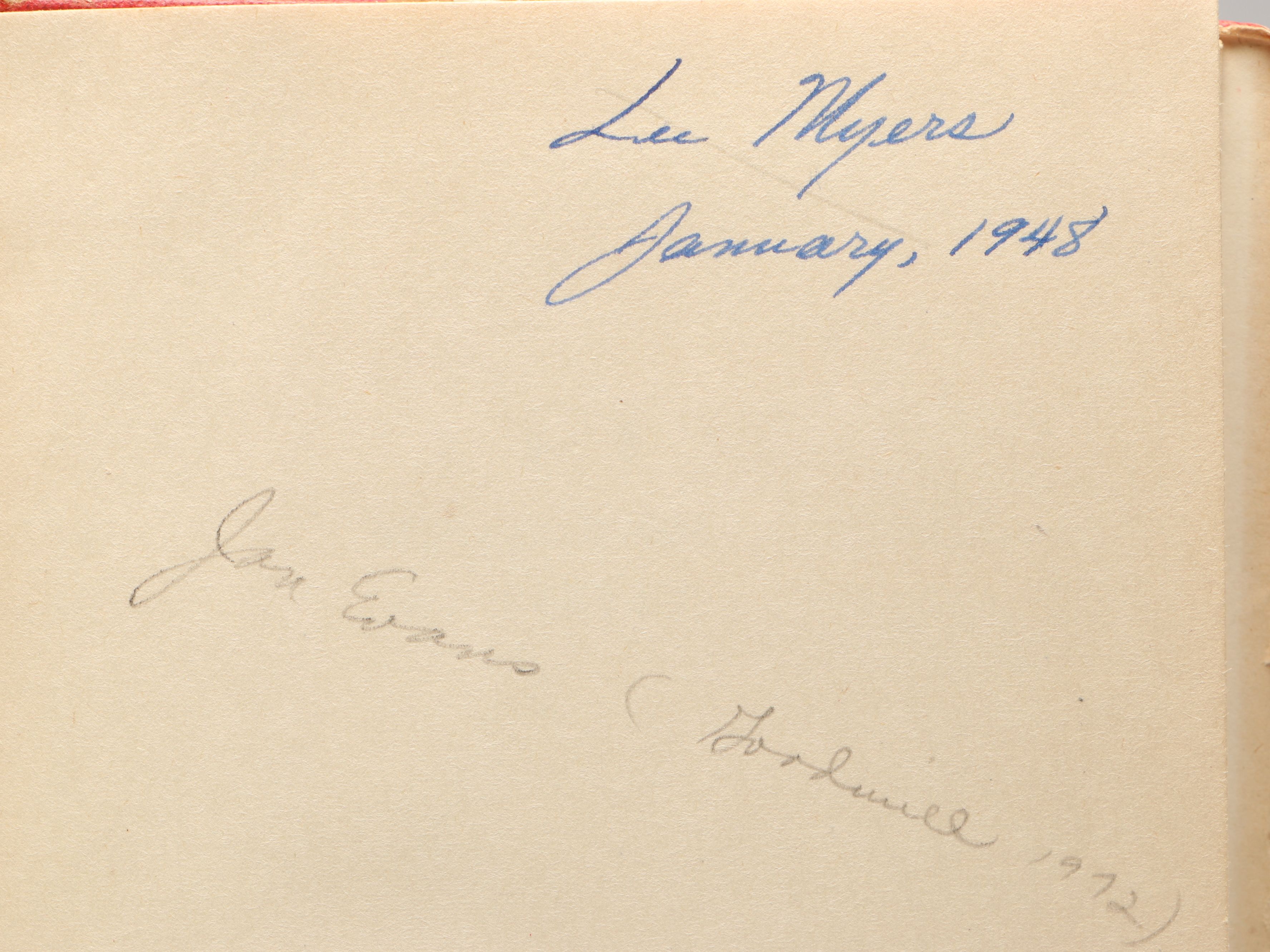 First Edition "Christmas Eve" by Alistair Cooke with "Miracle on 34th Street"