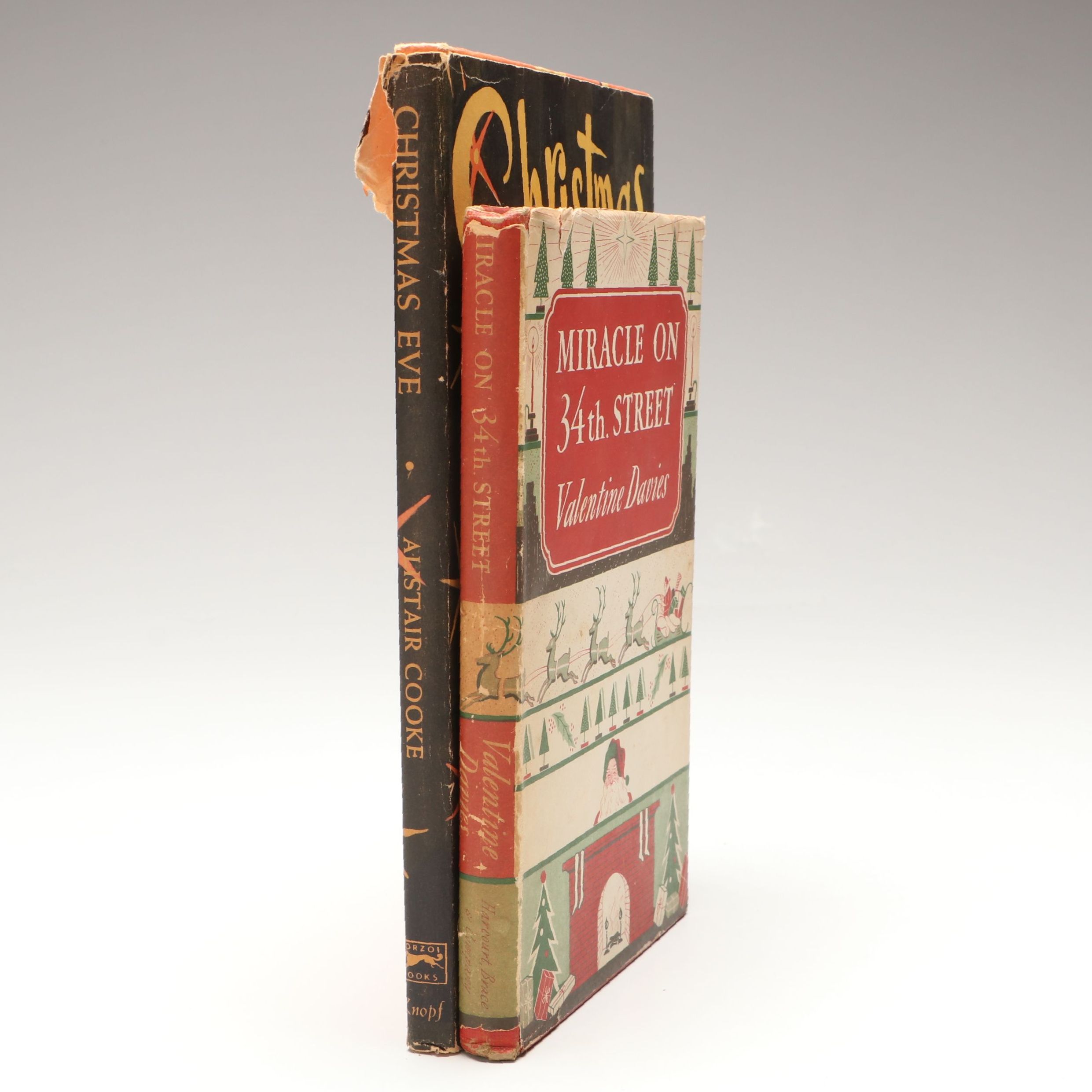 First Edition "Christmas Eve" by Alistair Cooke with "Miracle on 34th Street"